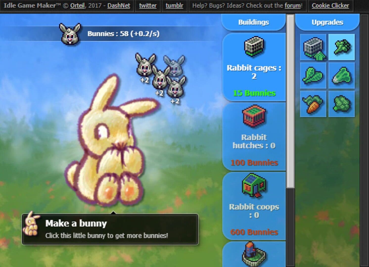Bunny Clicker screenshot 1