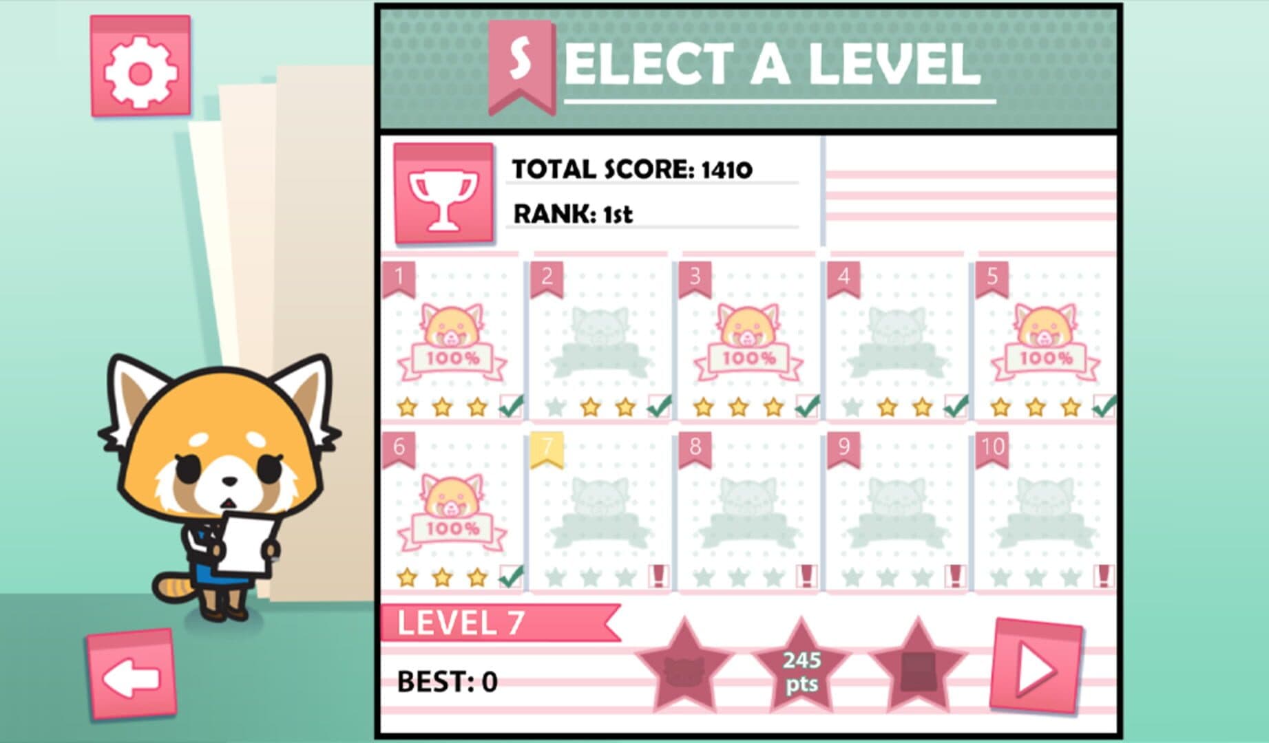Aggretsuko Office Rush screenshot 2