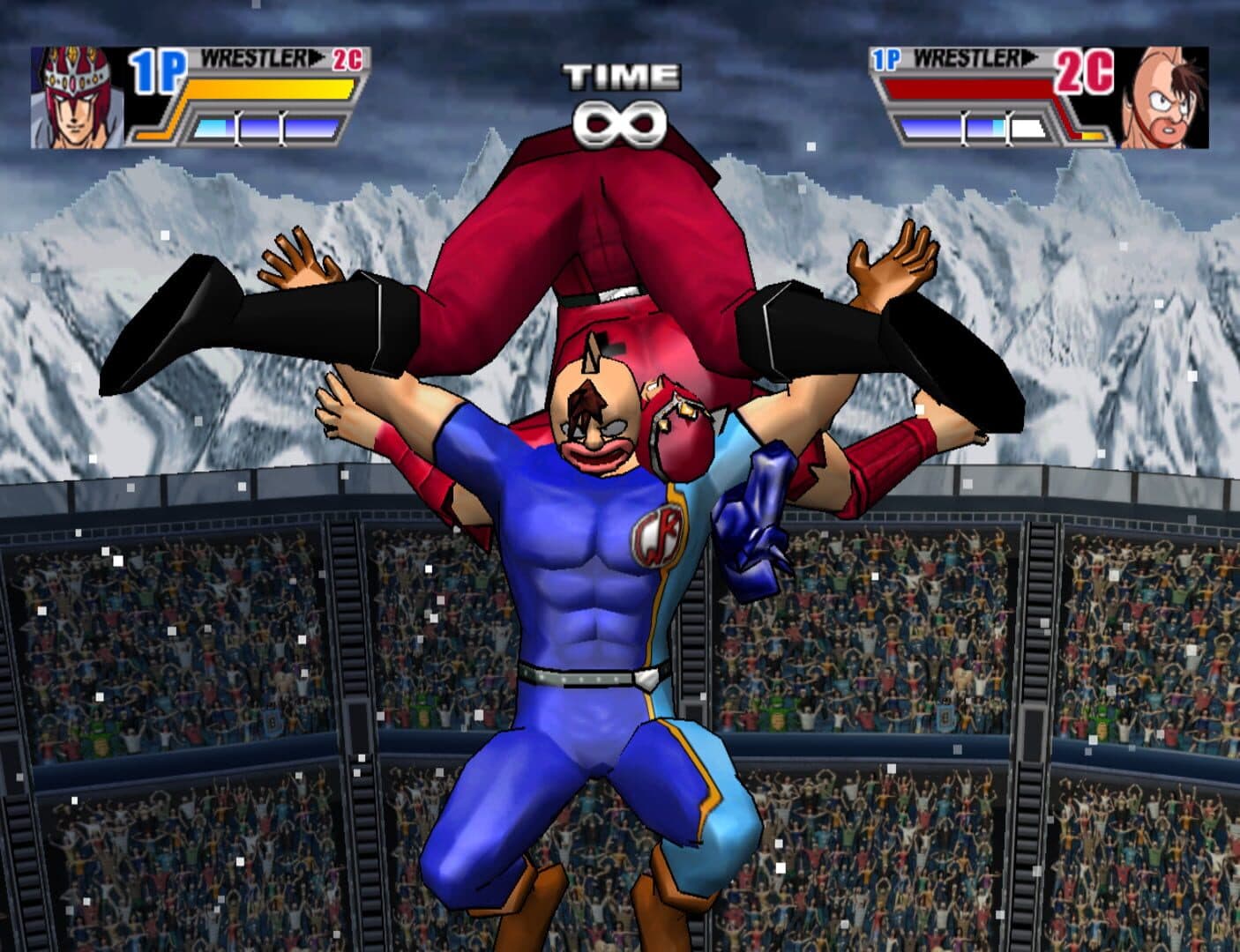 Ultimate Muscle: Legends vs. New Generation screenshot 1