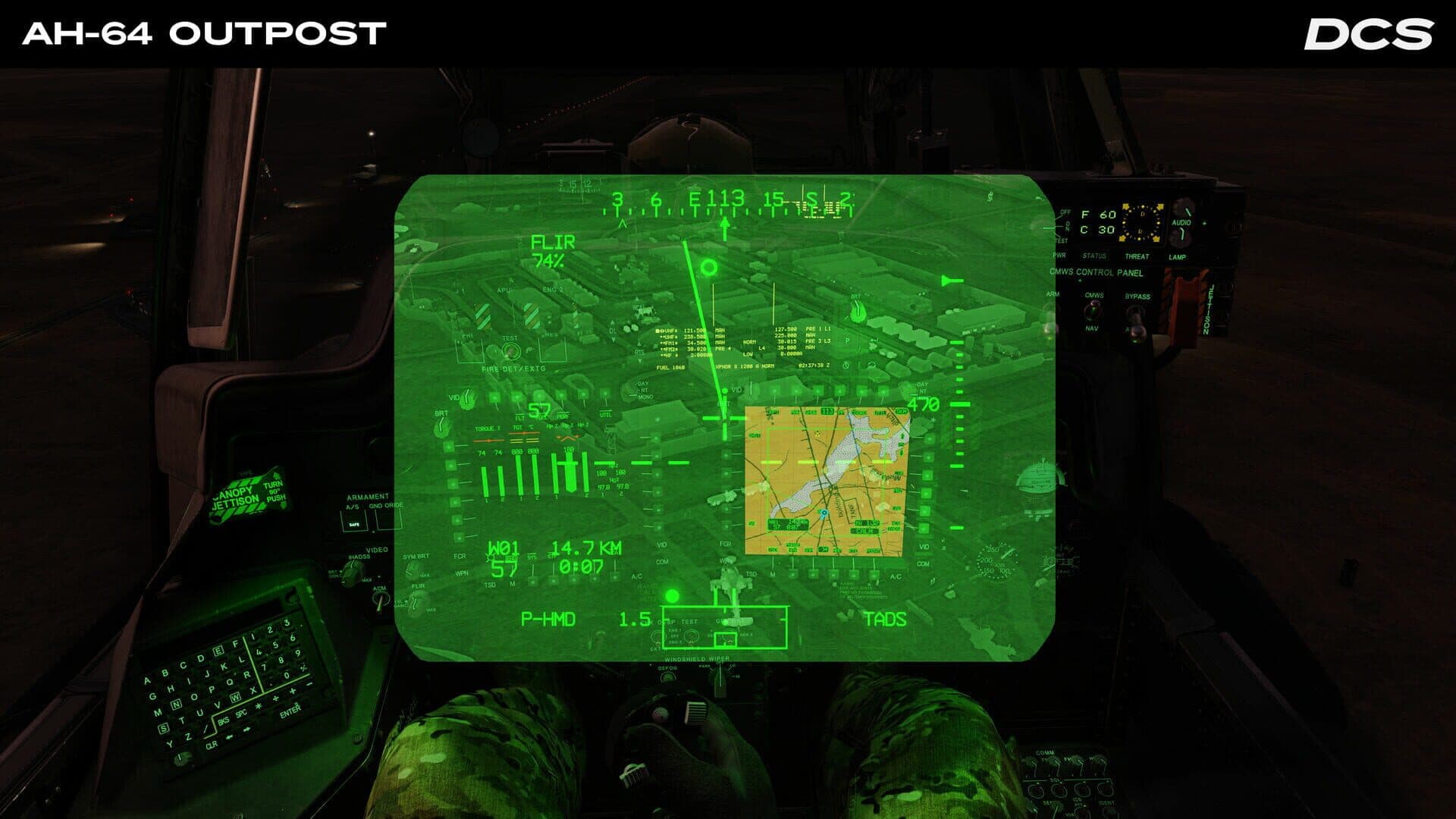 DCS World: AH-64D Outpost Campaign by Stone Sky screenshot 3
