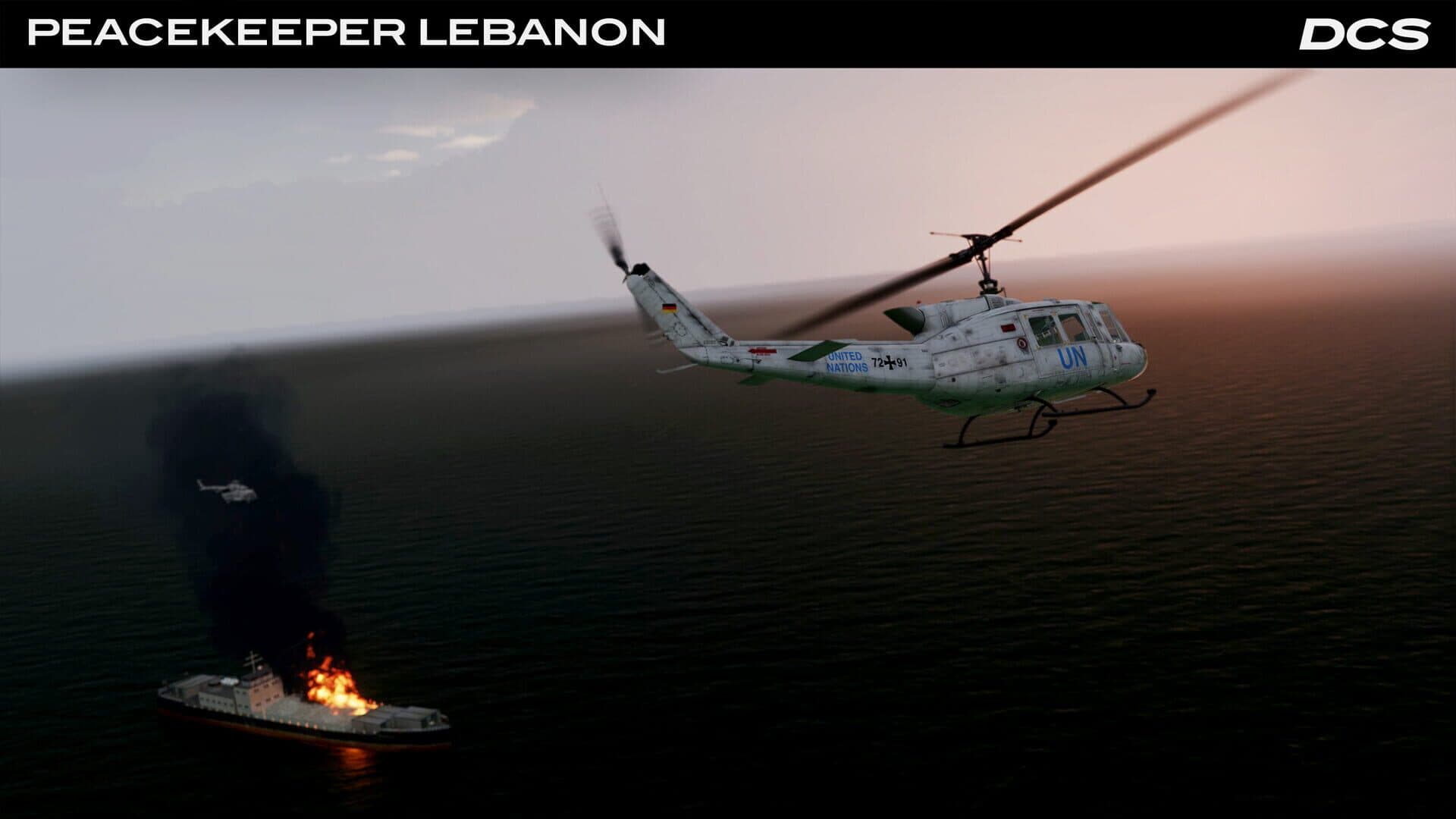 DCS World: UH-1H Peacekeeper Lebanon Campaign by Flying Cyking screenshot 1