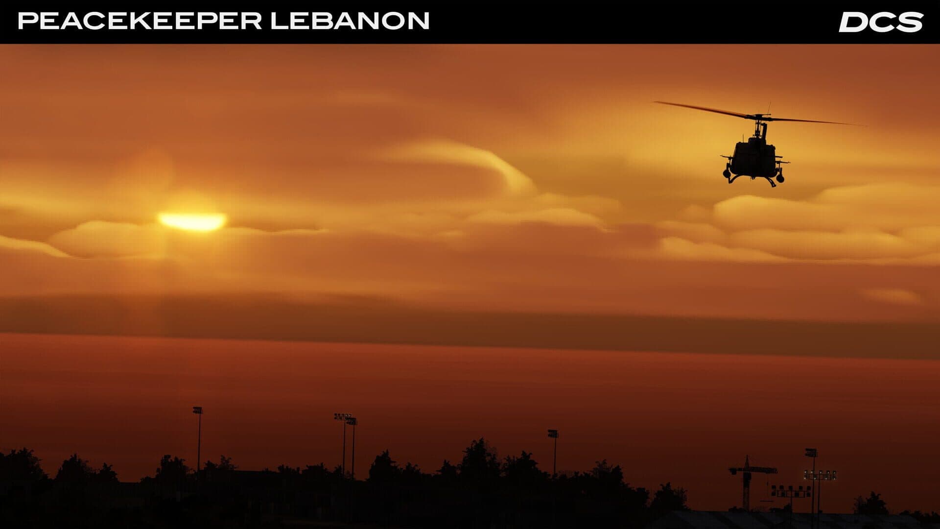 DCS World: UH-1H Peacekeeper Lebanon Campaign by Flying Cyking screenshot 3