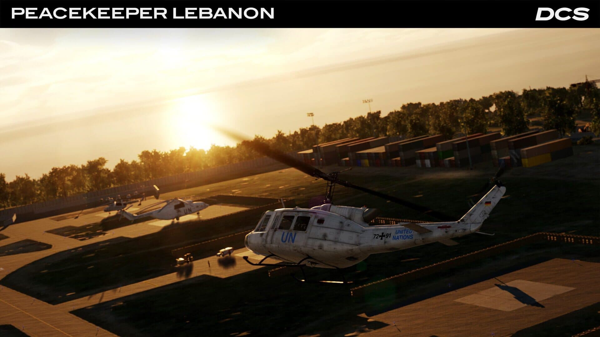 DCS World: UH-1H Peacekeeper Lebanon Campaign by Flying Cyking screenshot 4