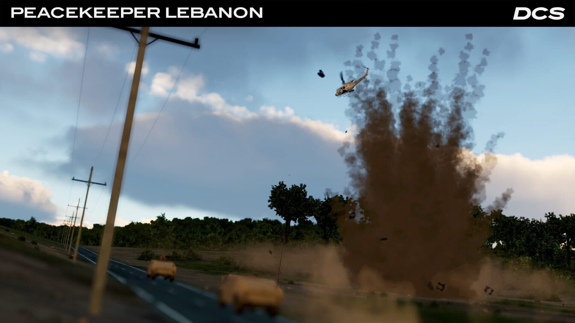 DCS World: UH-1H Peacekeeper Lebanon Campaign by Flying Cyking screenshot 10