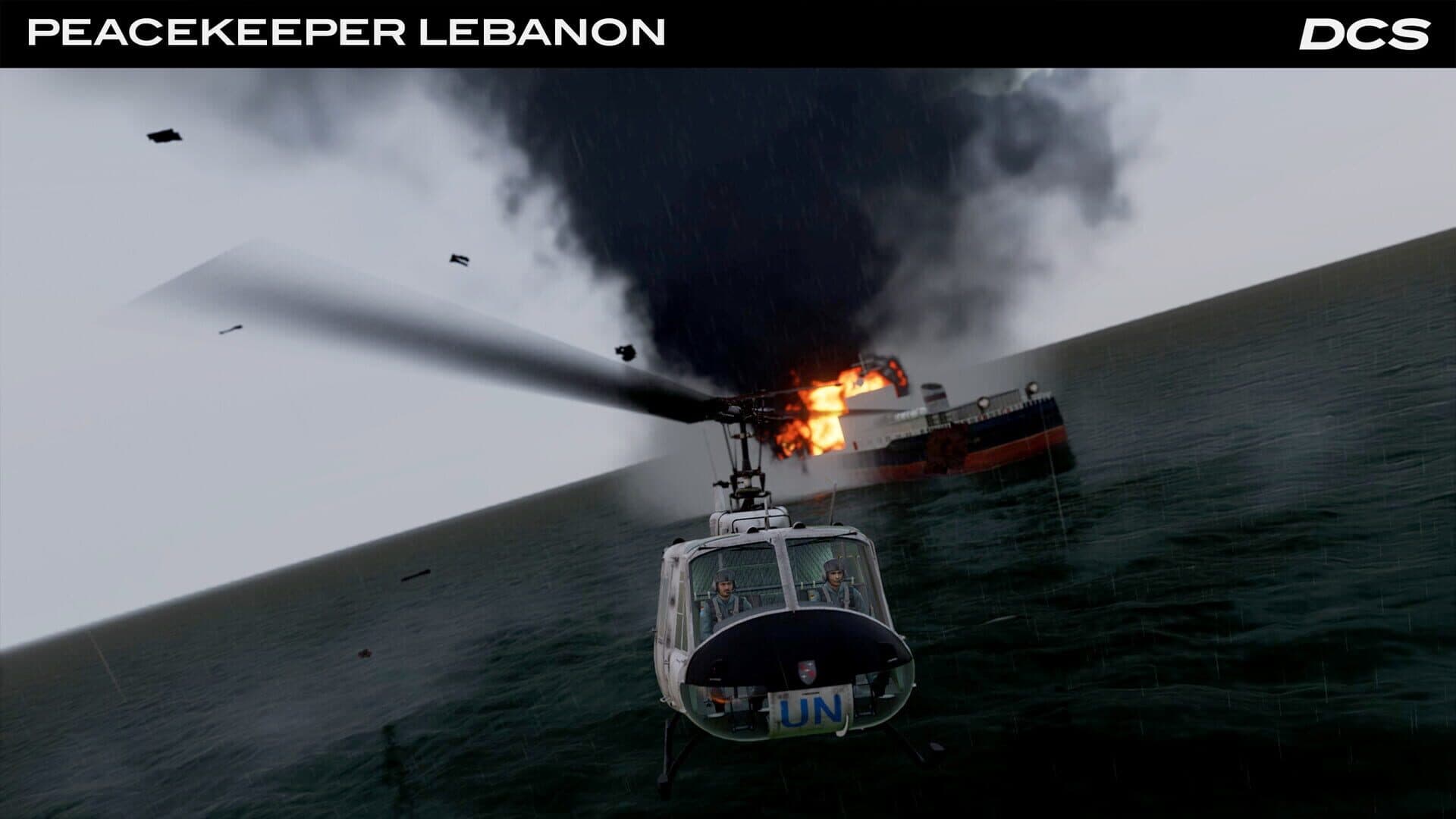 DCS World: UH-1H Peacekeeper Lebanon Campaign by Flying Cyking screenshot 7