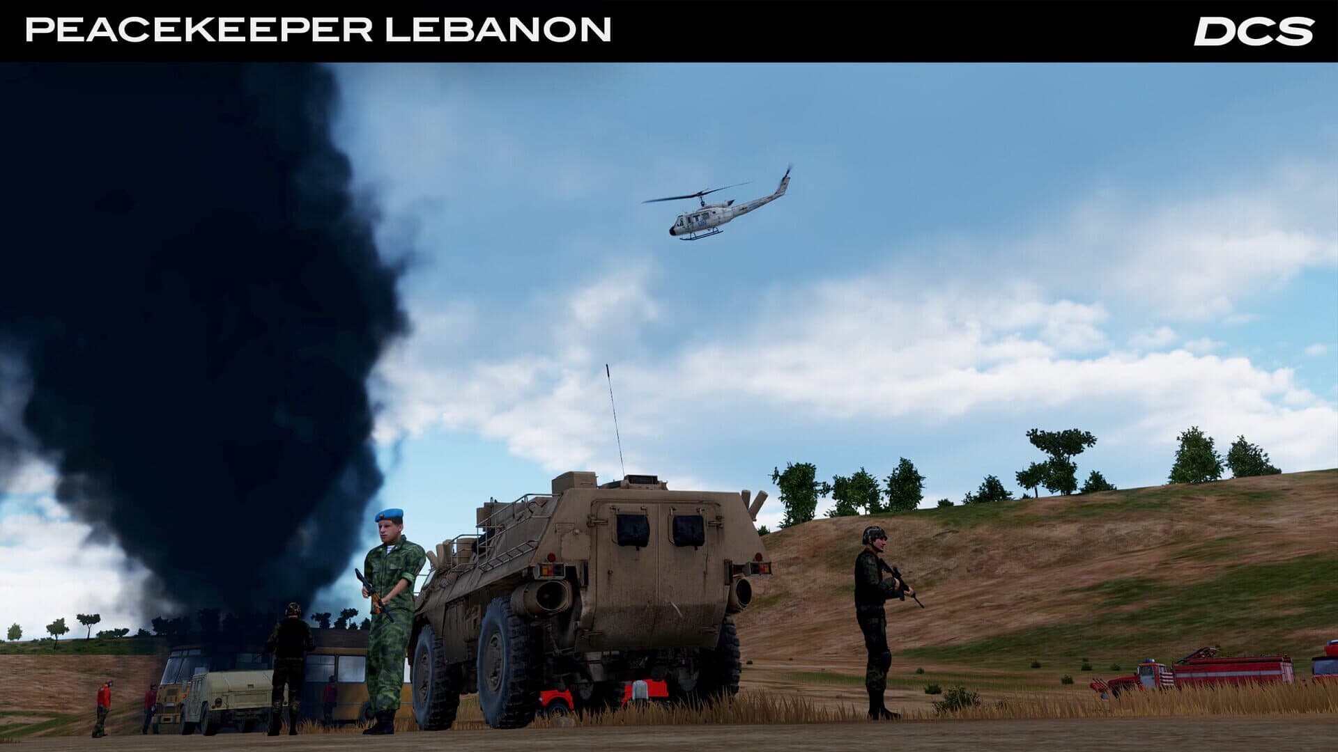 DCS World: UH-1H Peacekeeper Lebanon Campaign by Flying Cyking screenshot 8