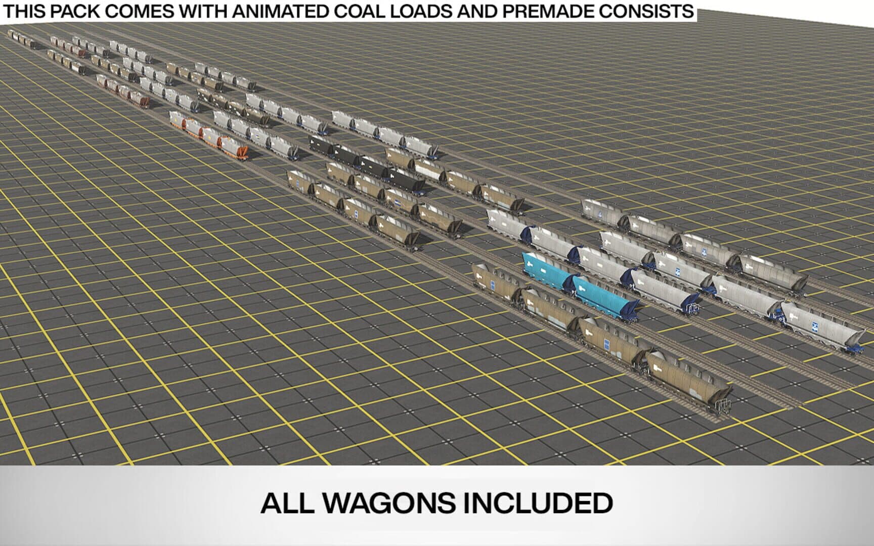 Trainz 2019: NSW Bradken 120T Coal Hopper Mega Pack screenshot 17