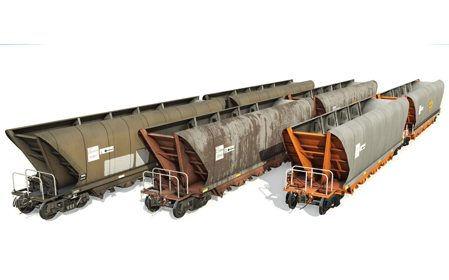 Trainz 2019: NSW Bradken 120T Coal Hopper Mega Pack screenshot 16