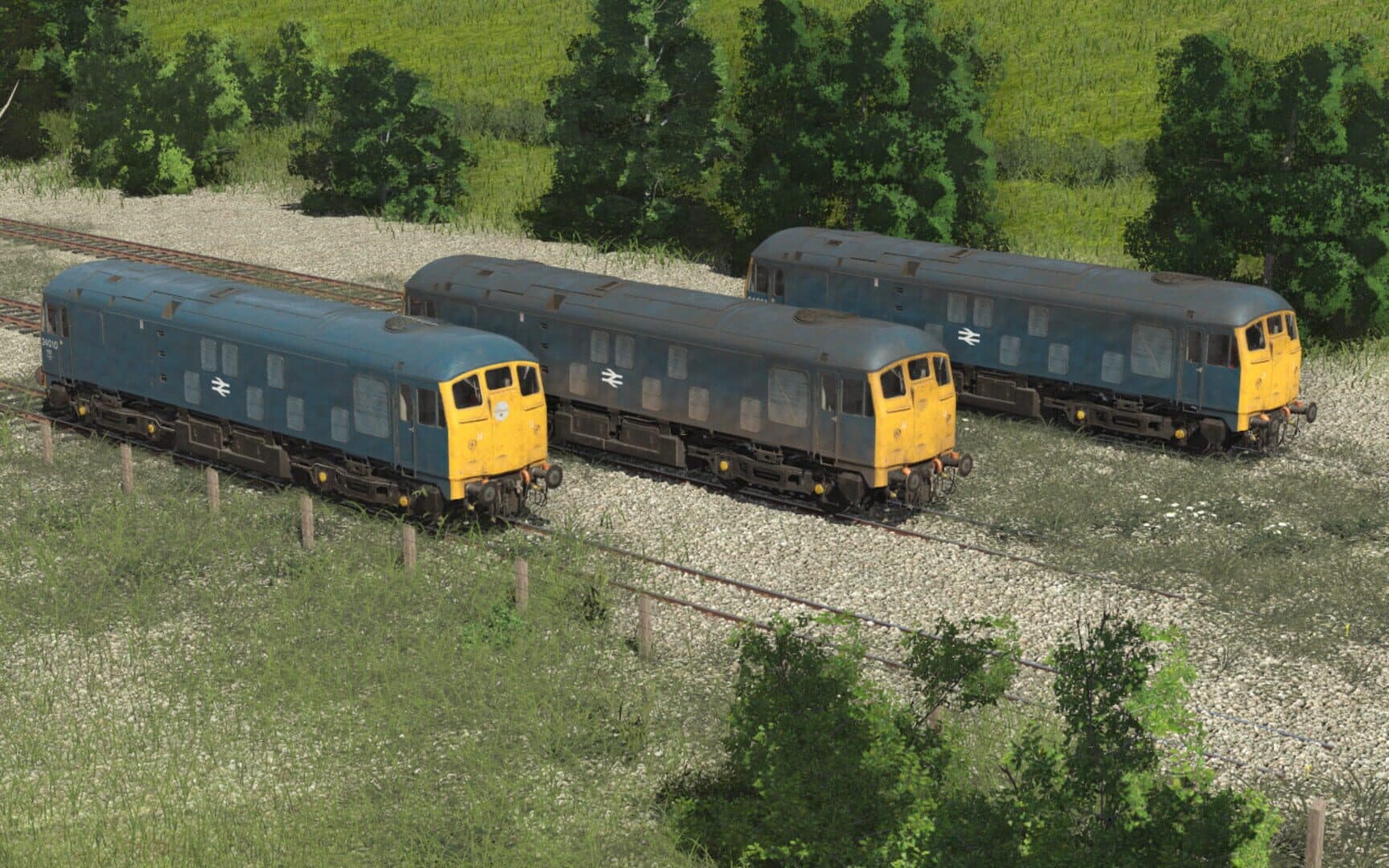 Trainz 2019: BR Class 24 - Blue & Green screenshot 7
