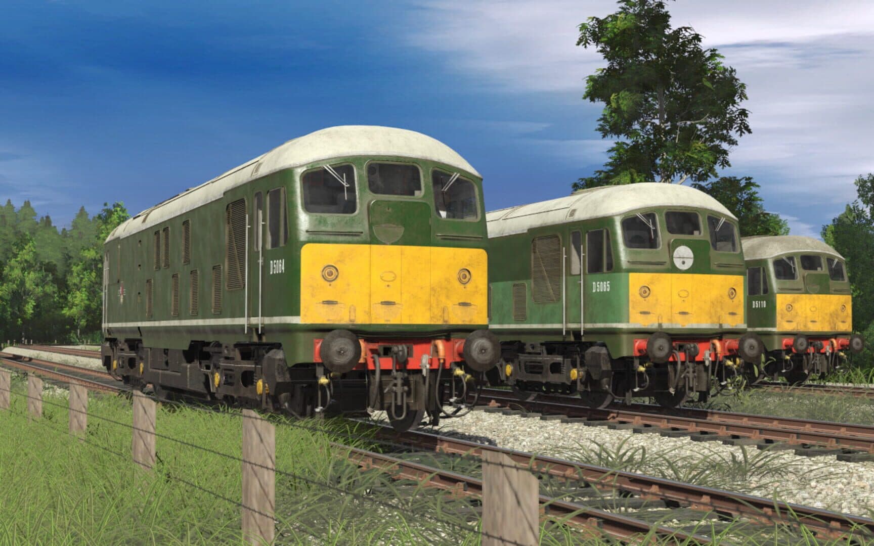Trainz 2019: BR Class 24 - Blue & Green screenshot 1