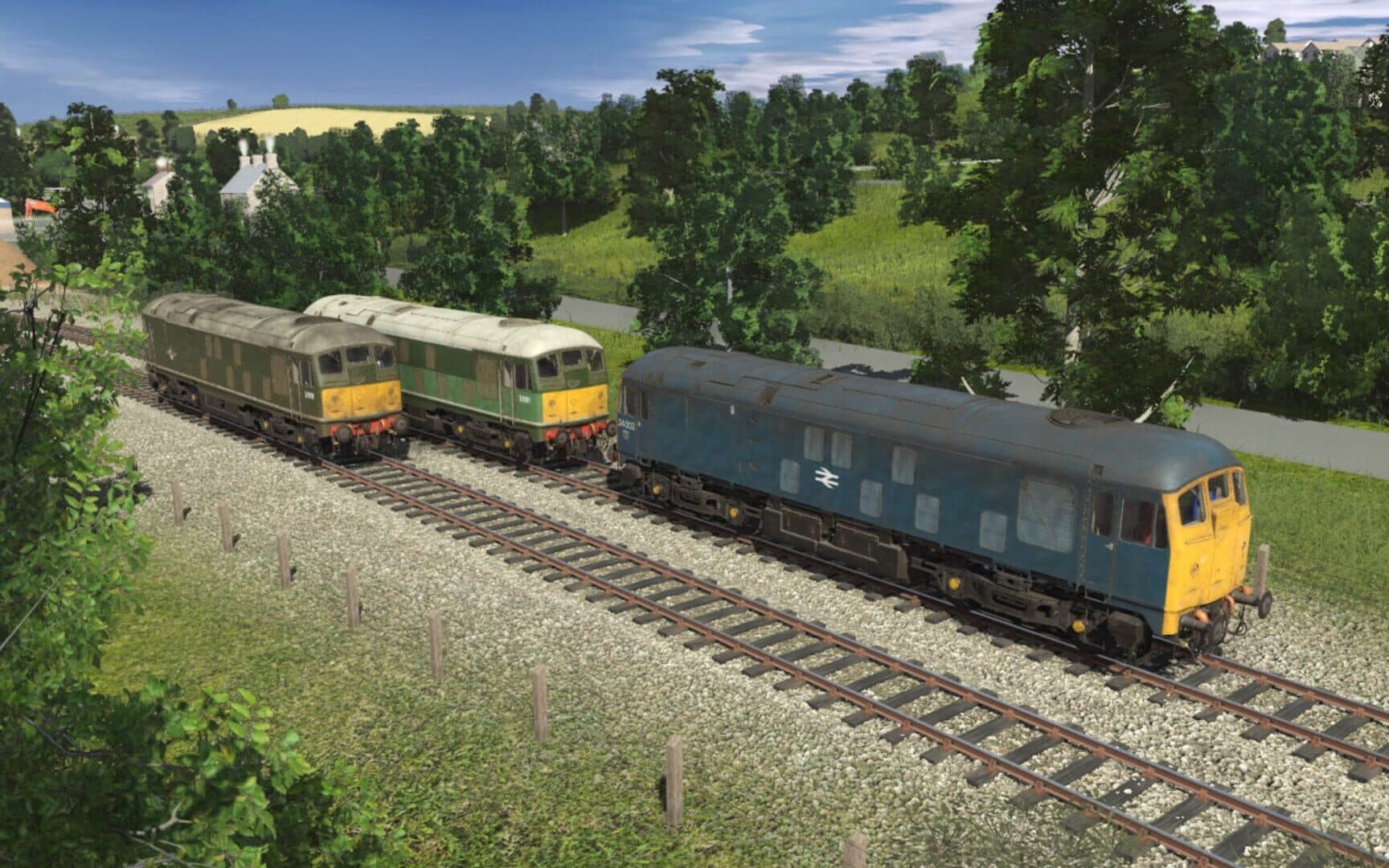 Trainz 2019: BR Class 24 - Blue & Green screenshot 2