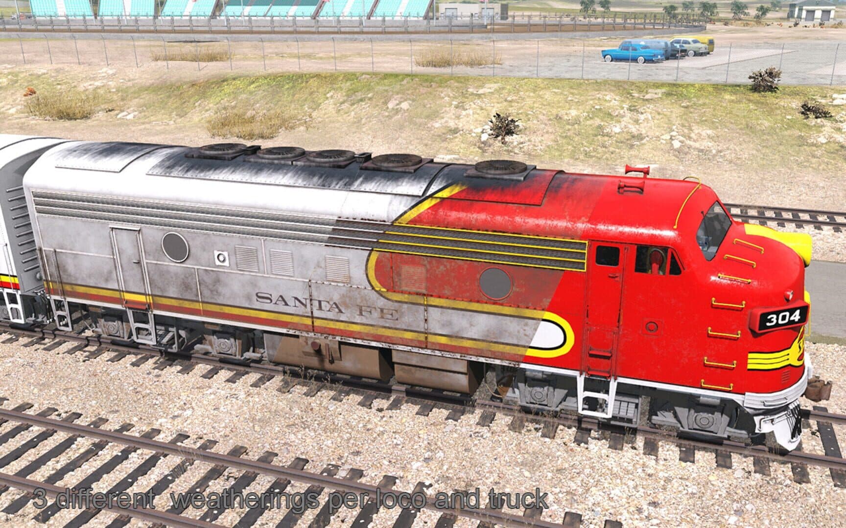 Trainz 2019: Pro Train - ATSF F7A/B Warbonnet Loco Bundle screenshot 8