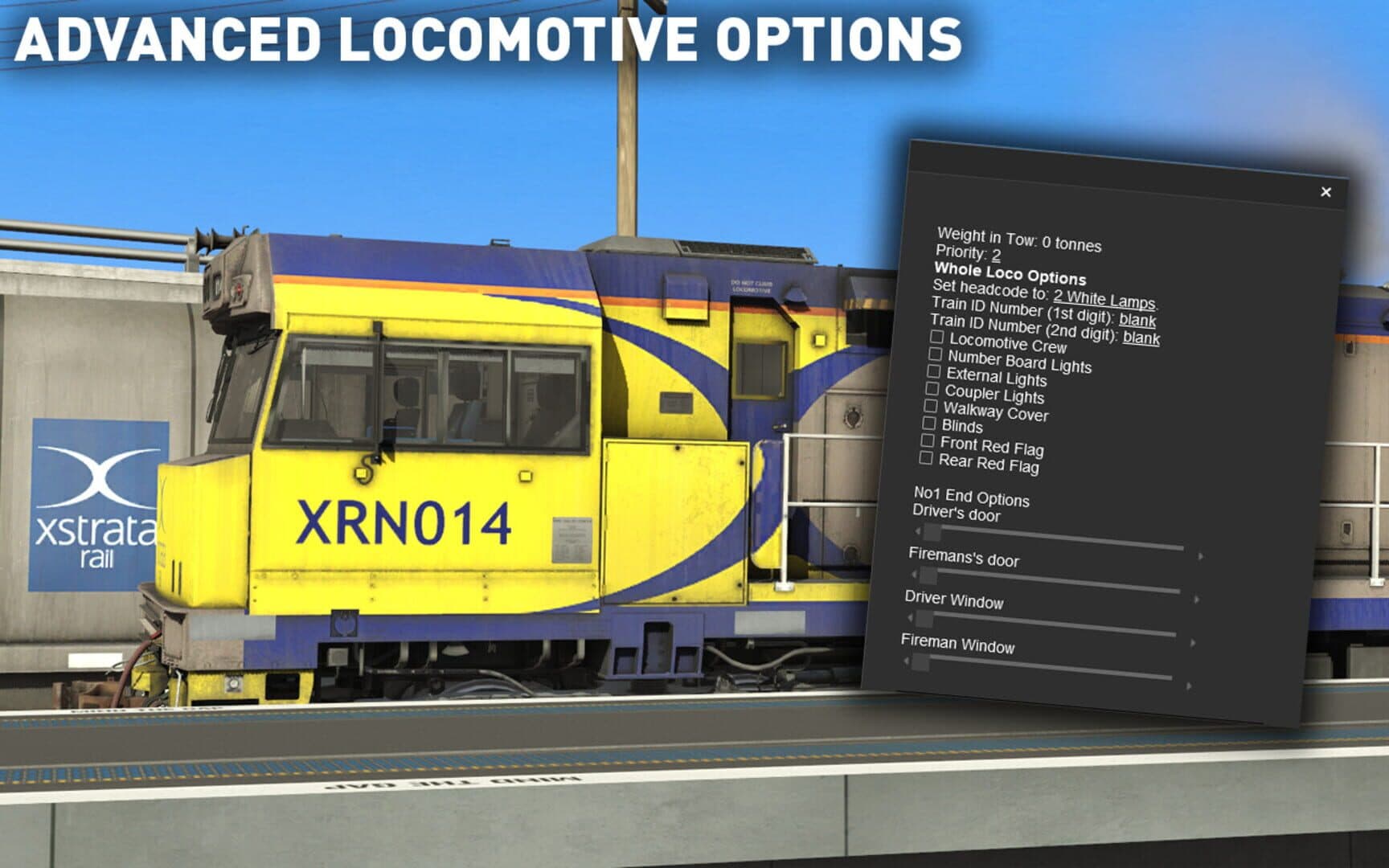 Trainz 2019: C44aci Locomotive - Xstrata/Glencore Pack screenshot 8
