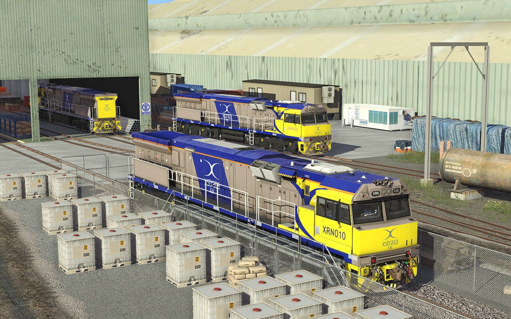 Trainz 2019: C44aci Locomotive - Xstrata/Glencore Pack screenshot 3