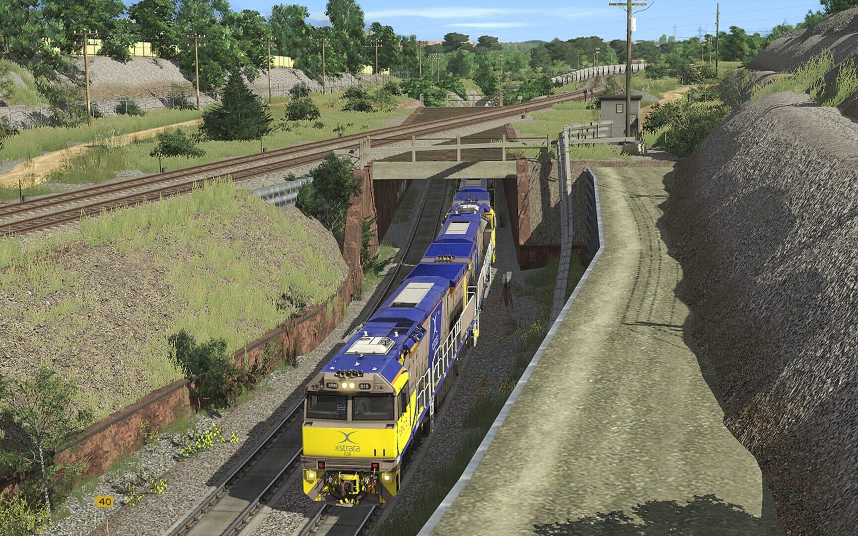 Trainz 2019: C44aci Locomotive - Xstrata/Glencore Pack screenshot 4