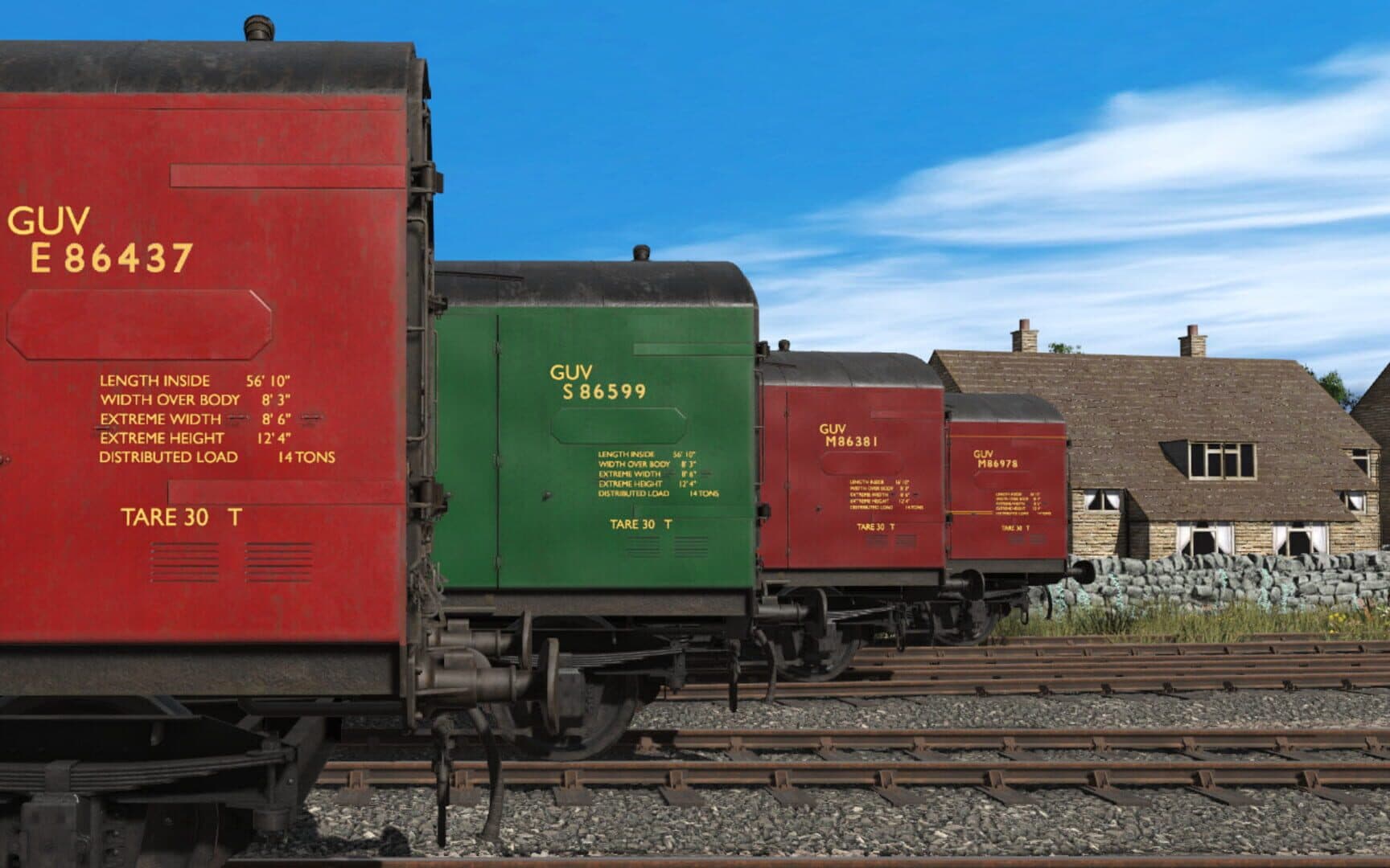 Trainz 2019: BR General Utility Van Pack 1 screenshot 3
