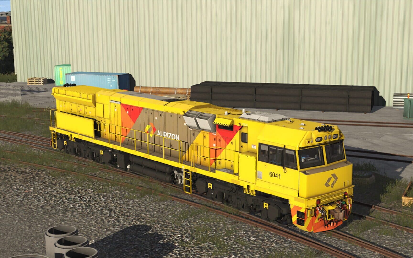Trainz 2019: C44aci Locomotive - Aurizon Pack screenshot 3
