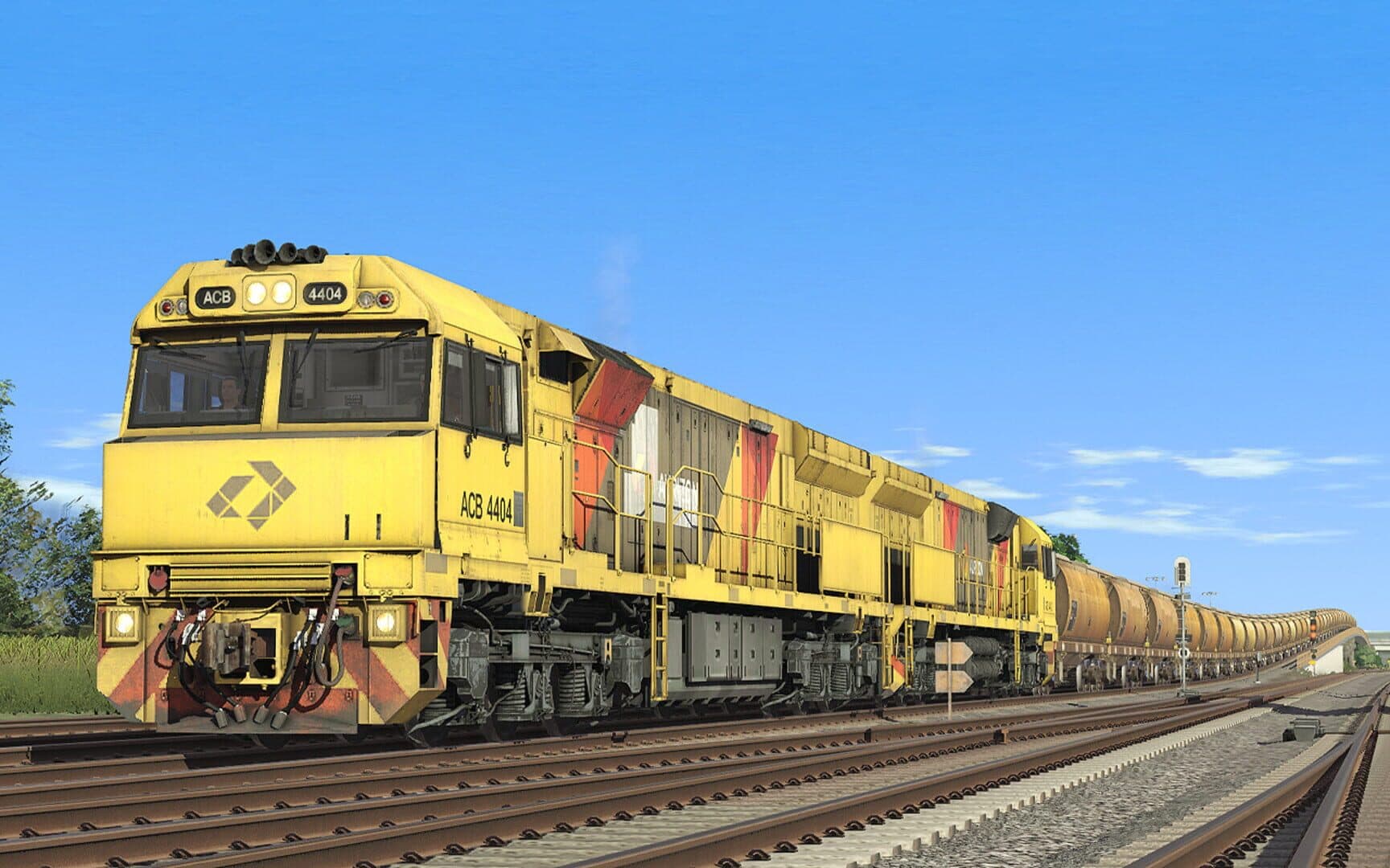 Trainz 2019: C44aci Locomotive - Aurizon Pack screenshot 4