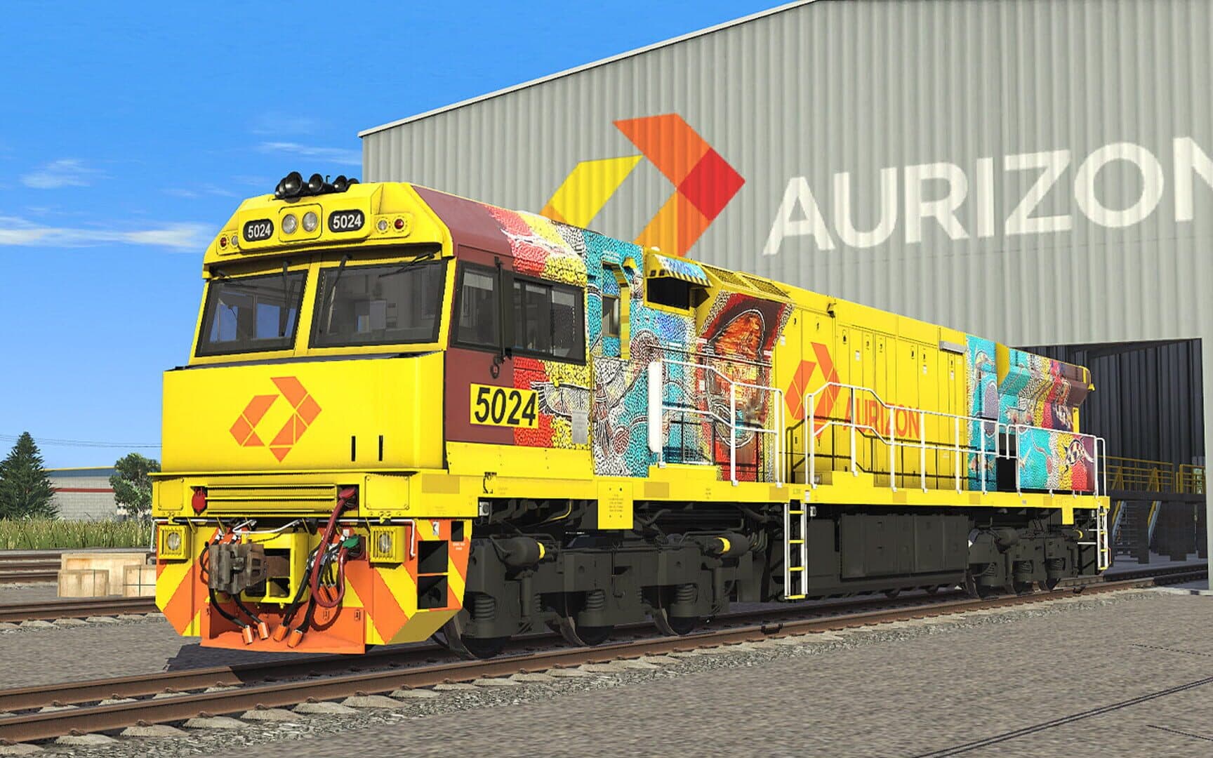 Trainz 2019: C44aci Locomotive - Aurizon Pack screenshot 6