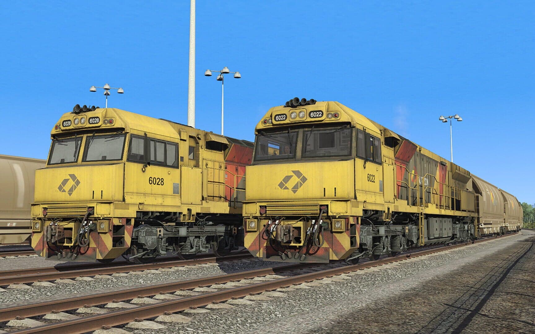 Trainz 2019: C44aci Locomotive - Aurizon Pack screenshot 7