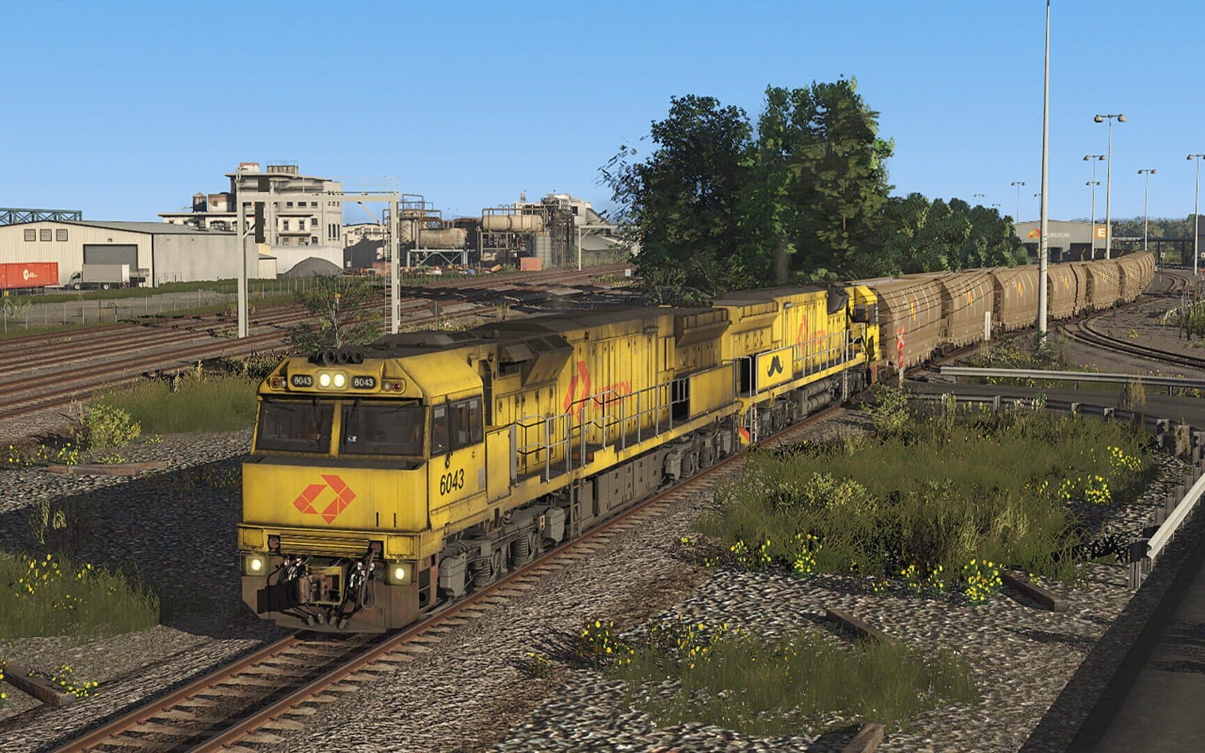 Trainz 2019: C44aci Locomotive - Aurizon Pack screenshot 11