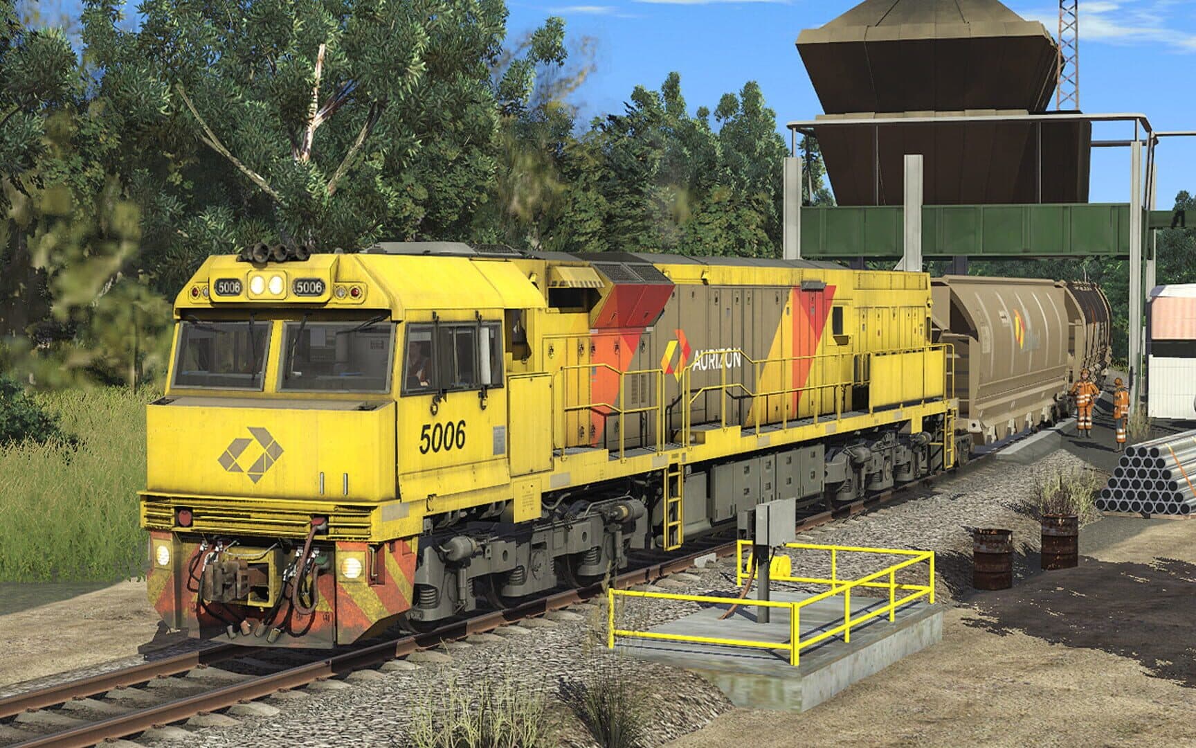 Trainz 2019: C44aci Locomotive - Aurizon Pack screenshot 12