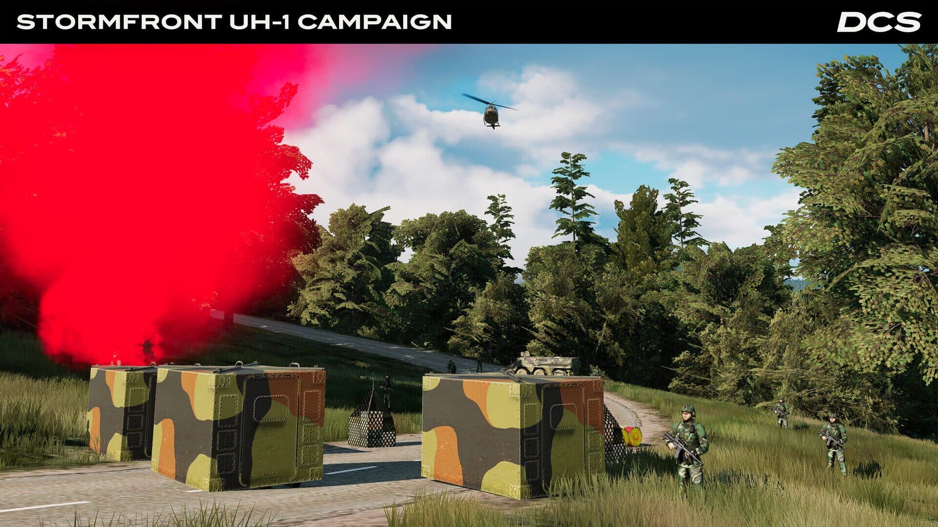 DCS World: UH-1H Worlds Apart Stormfront Campaign by Low-Level-Heaven Mission Development screenshot 4