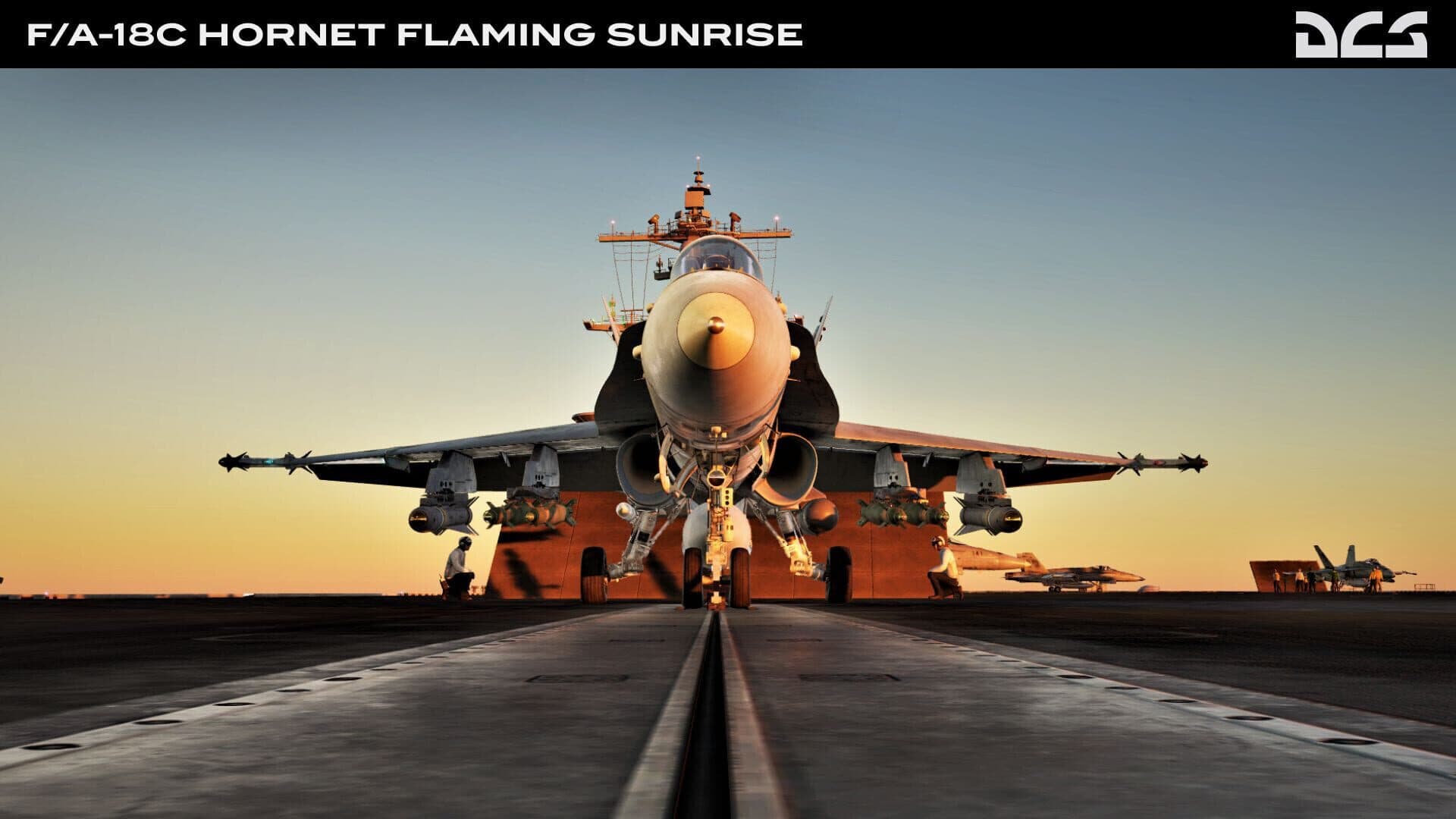DCS World: F/A-18C Flaming Sunrise Campaign by Sandman Simulations screenshot 2
