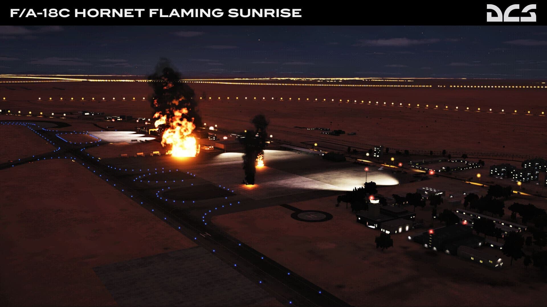 DCS World: F/A-18C Flaming Sunrise Campaign by Sandman Simulations screenshot 5