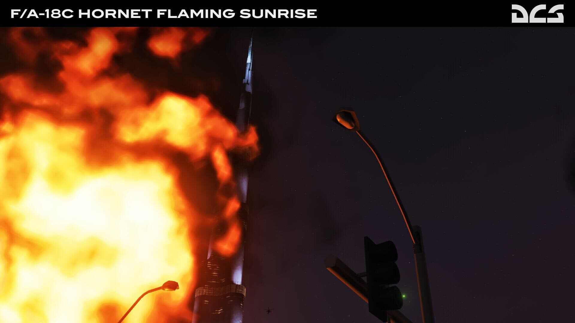 DCS World: F/A-18C Flaming Sunrise Campaign by Sandman Simulations screenshot 6