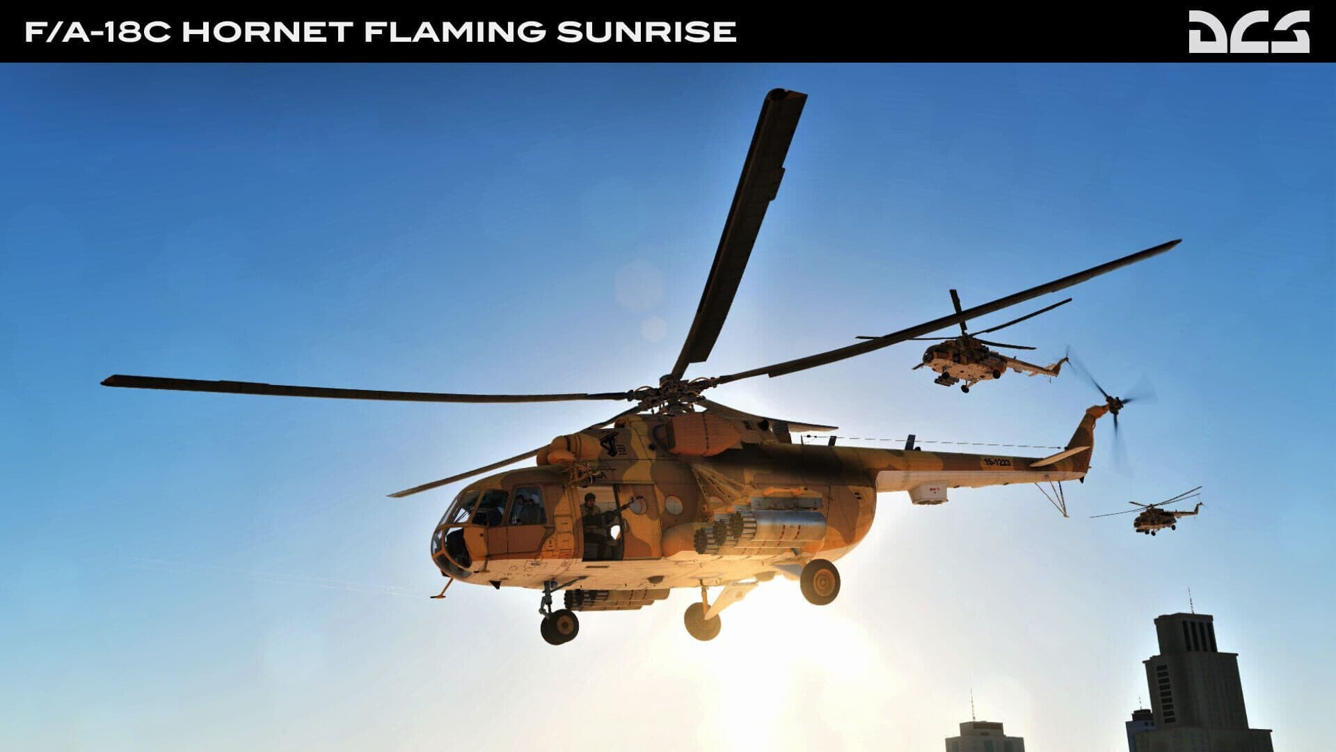DCS World: F/A-18C Flaming Sunrise Campaign by Sandman Simulations screenshot 7