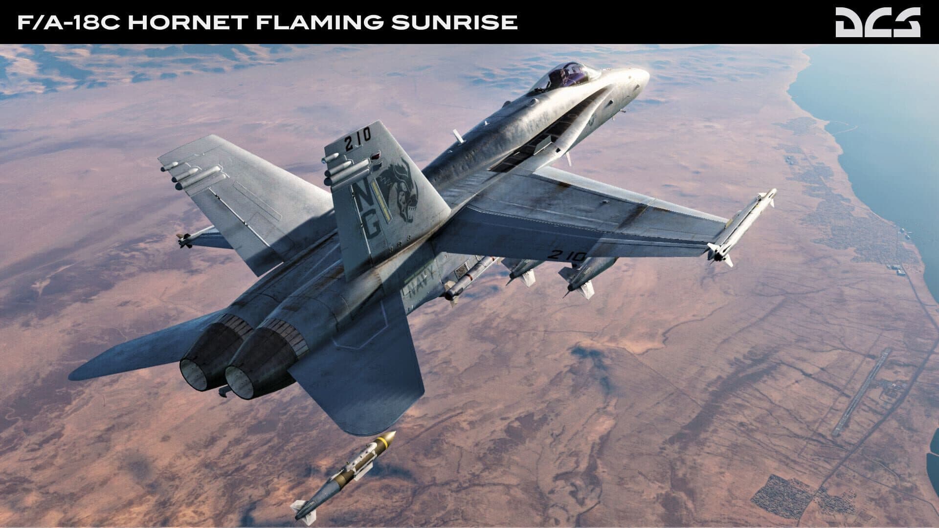 DCS World: F/A-18C Flaming Sunrise Campaign by Sandman Simulations screenshot 8