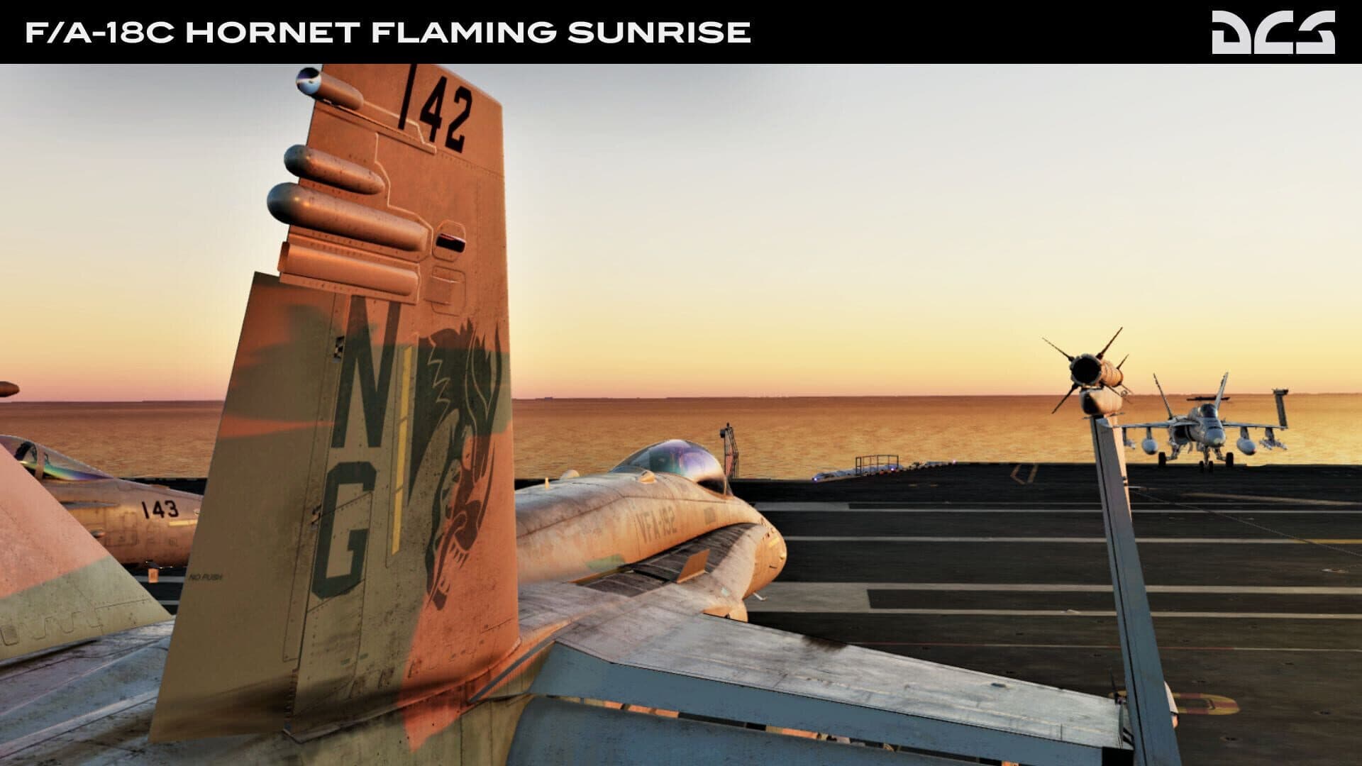 DCS World: F/A-18C Flaming Sunrise Campaign by Sandman Simulations screenshot 13
