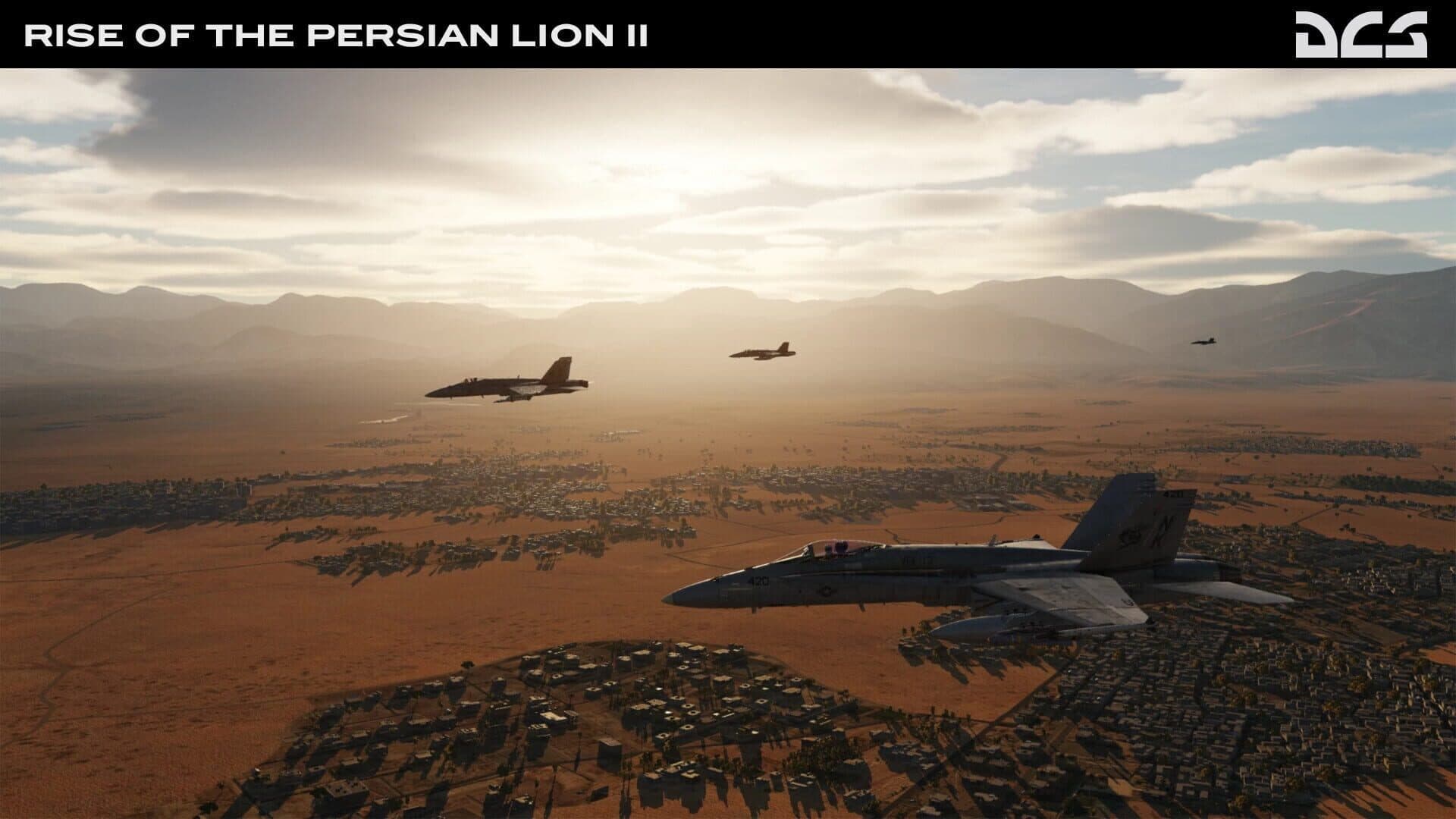 DCS World: F/A-18C Rise of the Persian Lion II Campaign by Badger 633 screenshot 3
