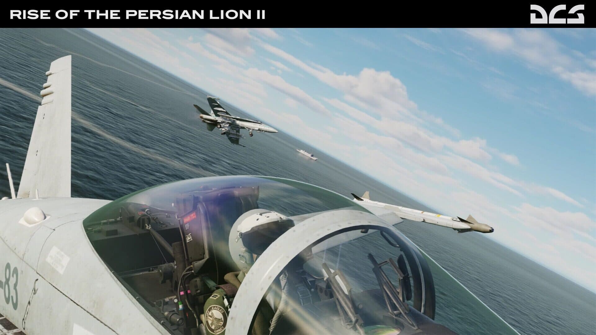 DCS World: F/A-18C Rise of the Persian Lion II Campaign by Badger 633 screenshot 5