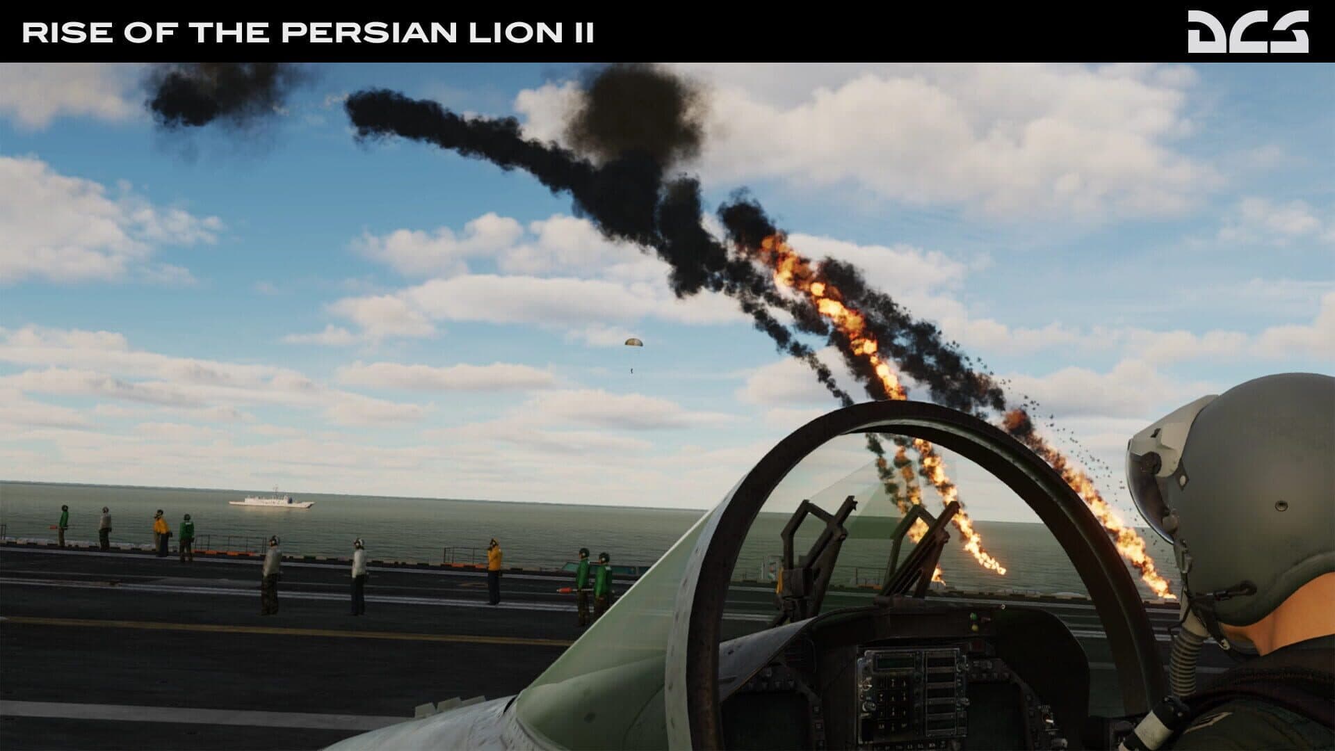 DCS World: F/A-18C Rise of the Persian Lion II Campaign by Badger 633 screenshot 7