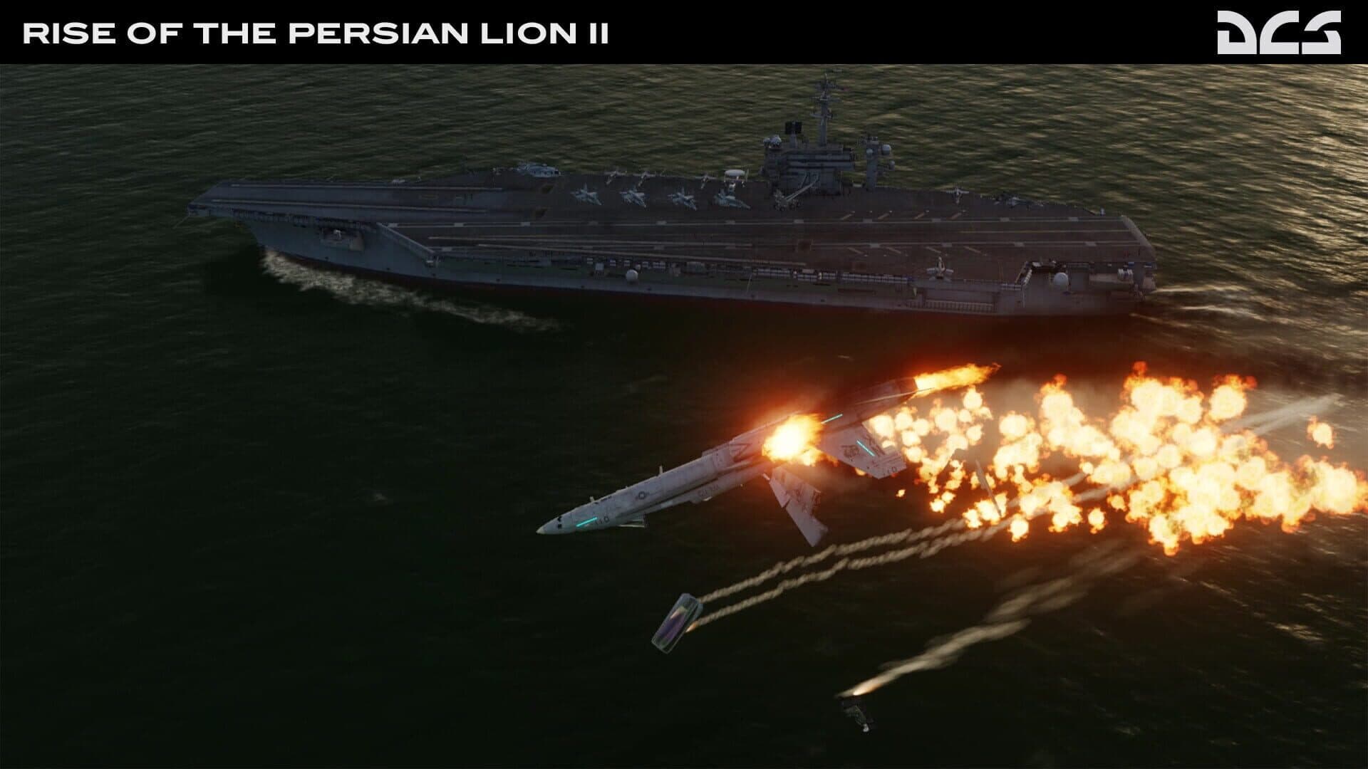 DCS World: F/A-18C Rise of the Persian Lion II Campaign by Badger 633 screenshot 11