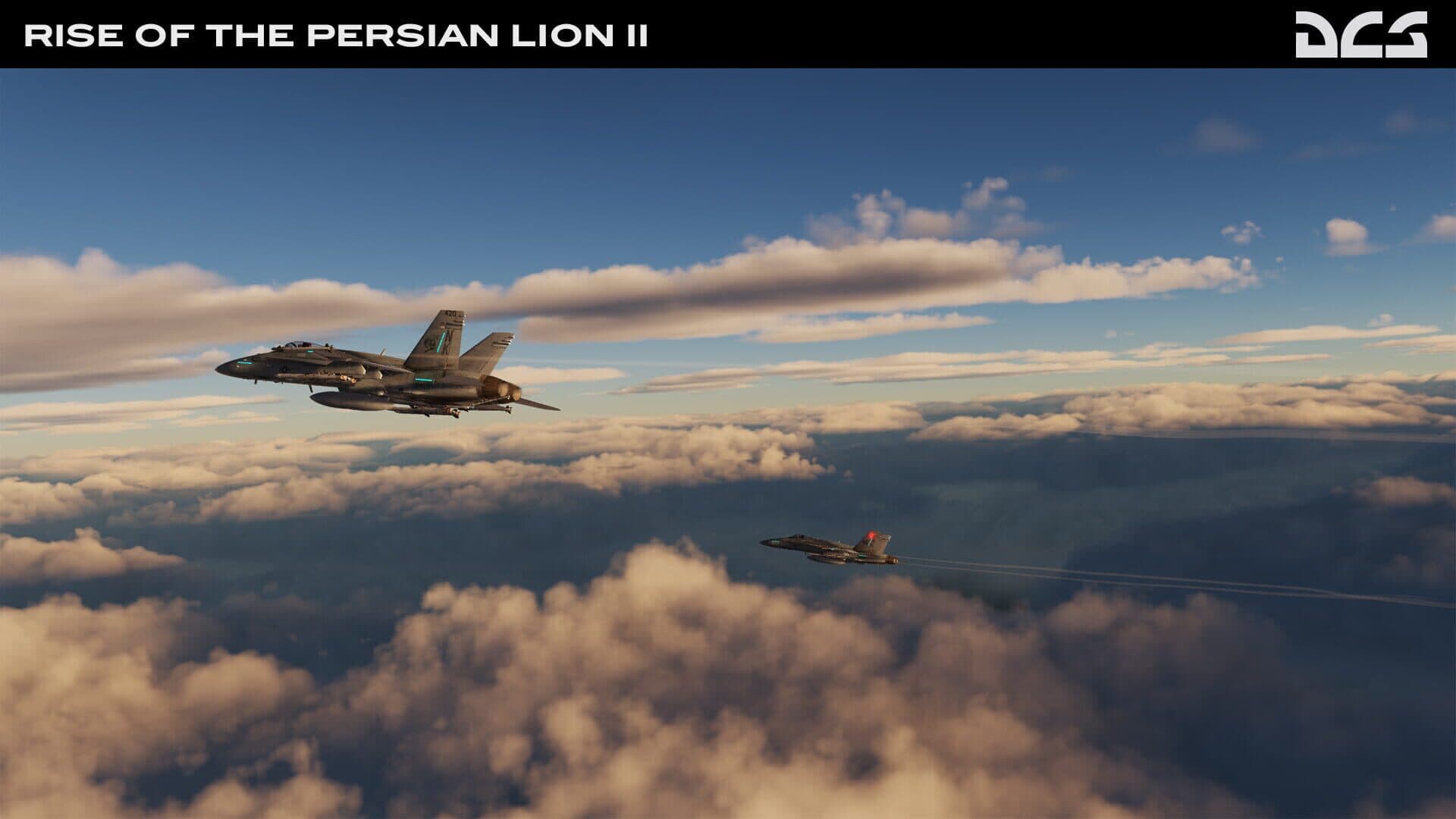 DCS World: F/A-18C Rise of the Persian Lion II Campaign by Badger 633 screenshot 12
