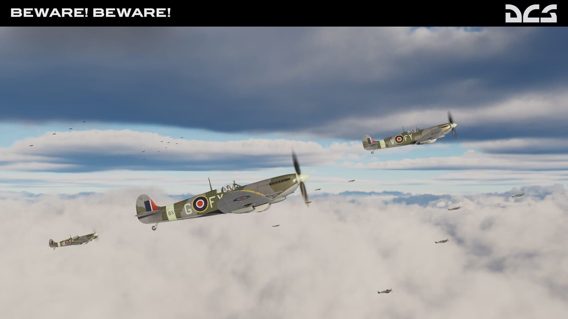 DCS World: Spitfire Beware! Beware! Campaign by Reflected Simulations screenshot 7