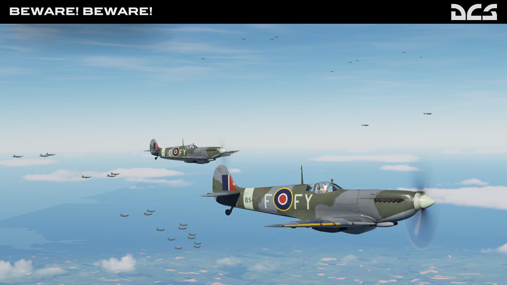 DCS World: Spitfire Beware! Beware! Campaign by Reflected Simulations screenshot 5