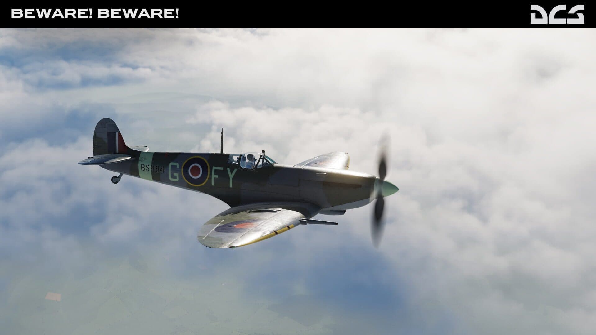 DCS World: Spitfire Beware! Beware! Campaign by Reflected Simulations screenshot 3