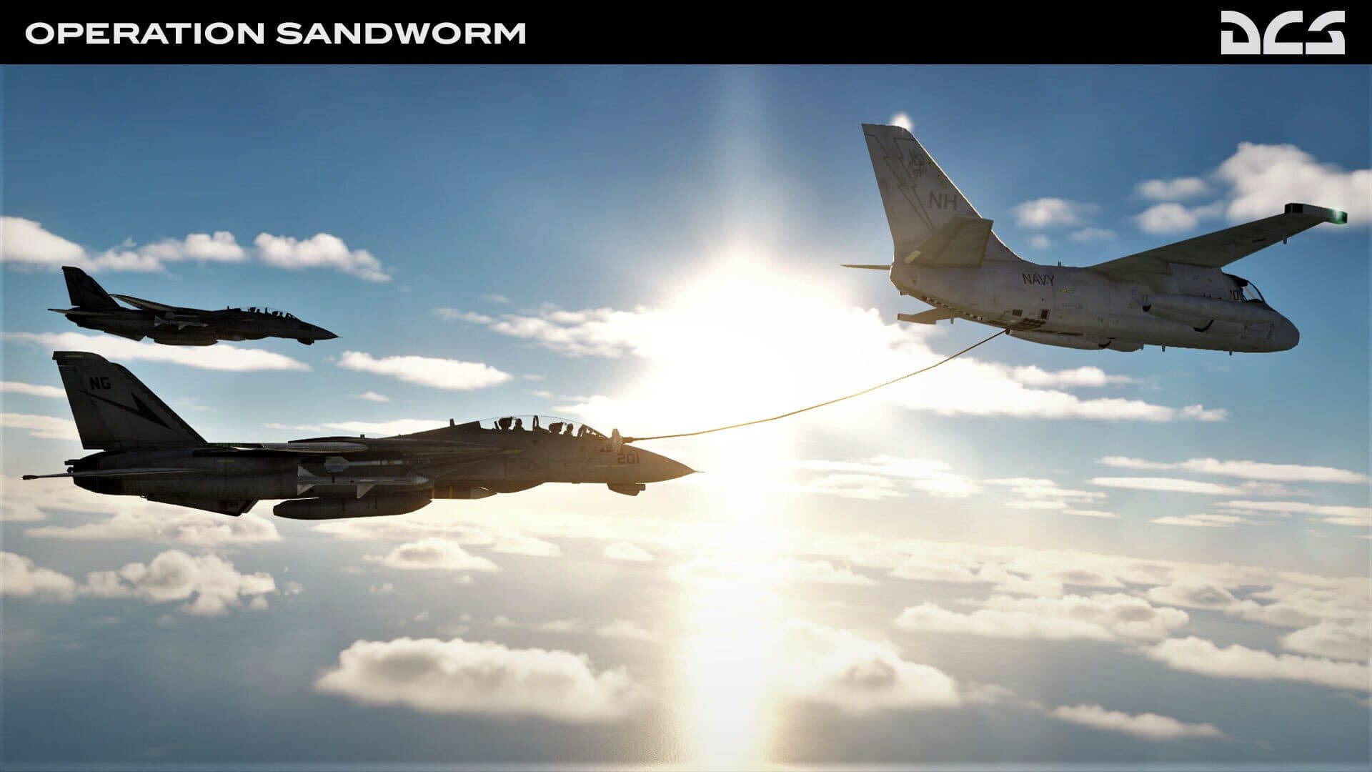 DCS World: F-14B Operation Sandworm Campaign by Sandman Simulations screenshot 1
