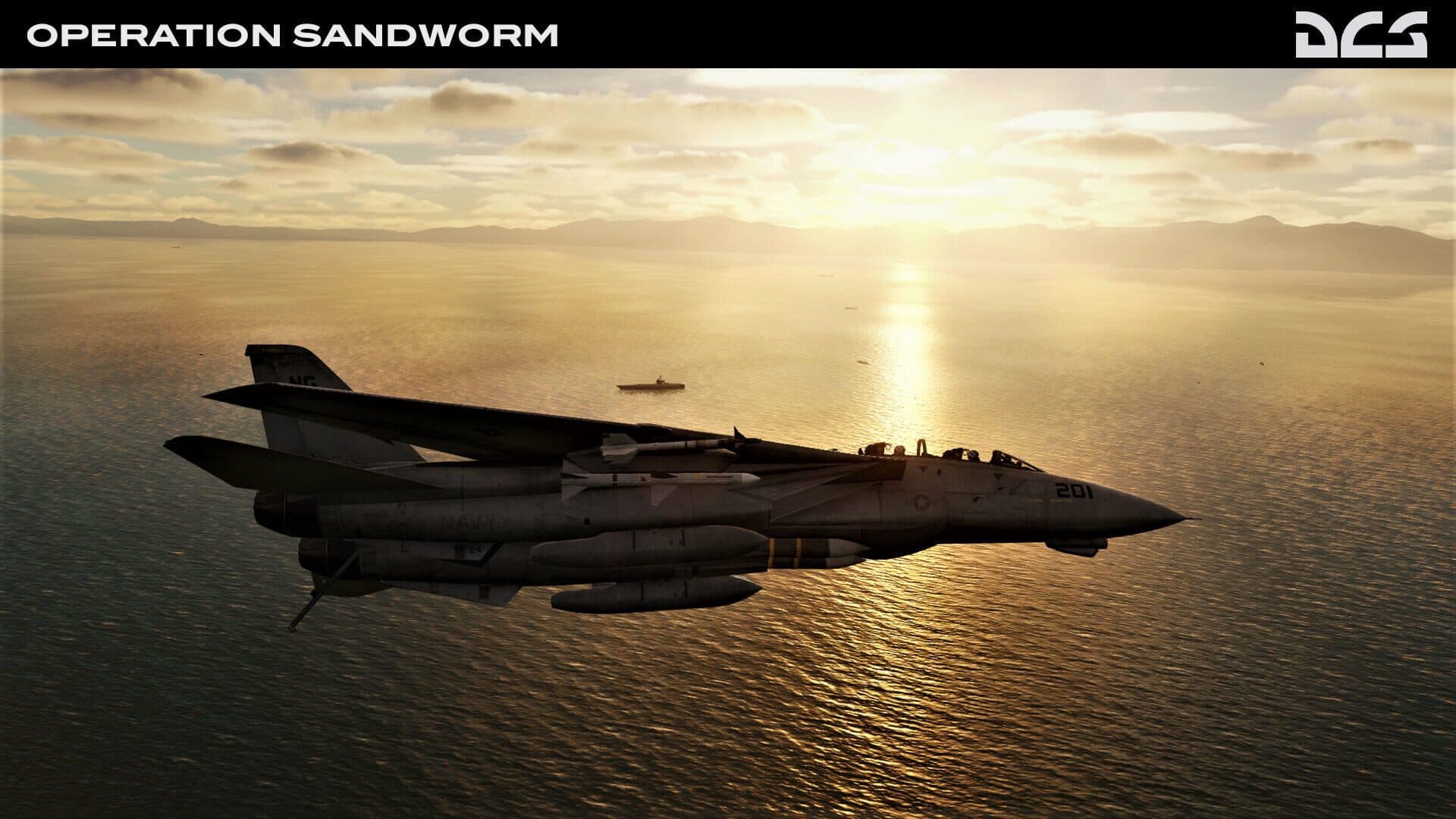 DCS World: F-14B Operation Sandworm Campaign by Sandman Simulations screenshot 5