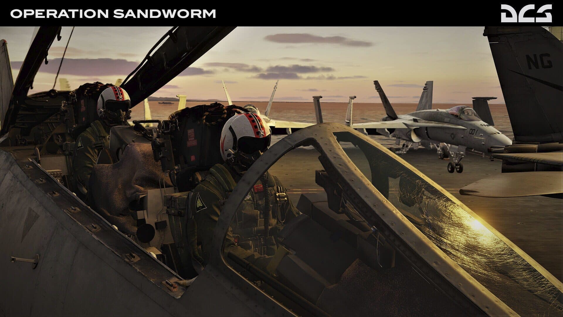 DCS World: F-14B Operation Sandworm Campaign by Sandman Simulations screenshot 6