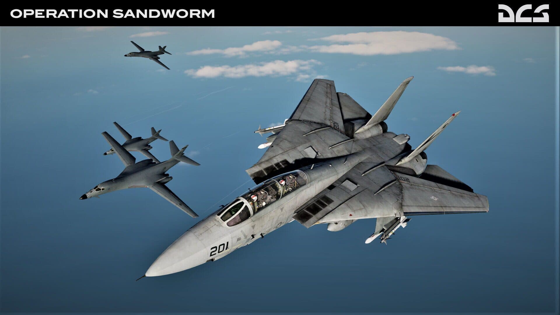 DCS World: F-14B Operation Sandworm Campaign by Sandman Simulations screenshot 13