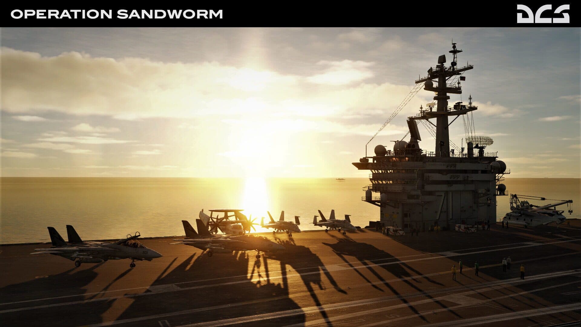 DCS World: F-14B Operation Sandworm Campaign by Sandman Simulations screenshot 8
