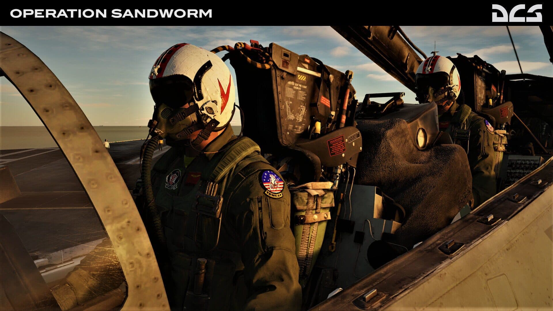 DCS World: F-14B Operation Sandworm Campaign by Sandman Simulations screenshot 9