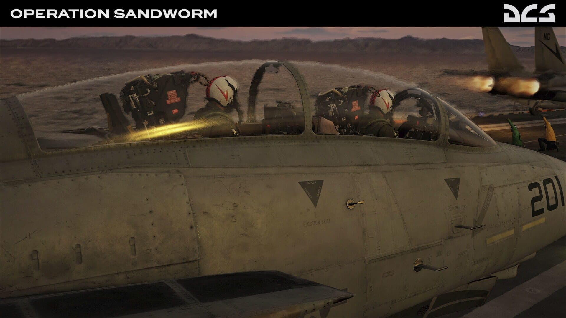 DCS World: F-14B Operation Sandworm Campaign by Sandman Simulations screenshot 11