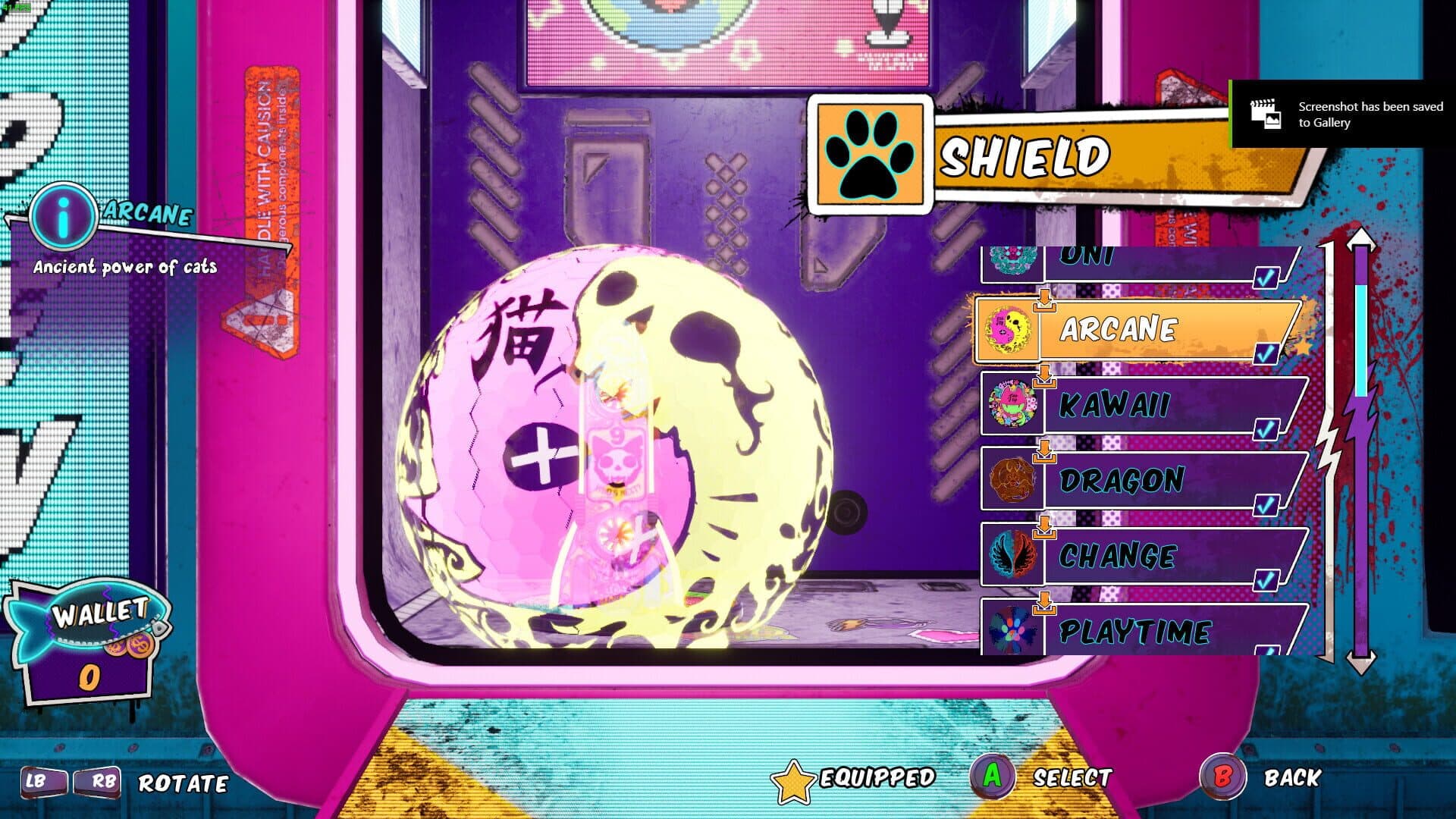 Gori: Cuddly Carnage - Neon Neko Triple Skin Pack screenshot 7