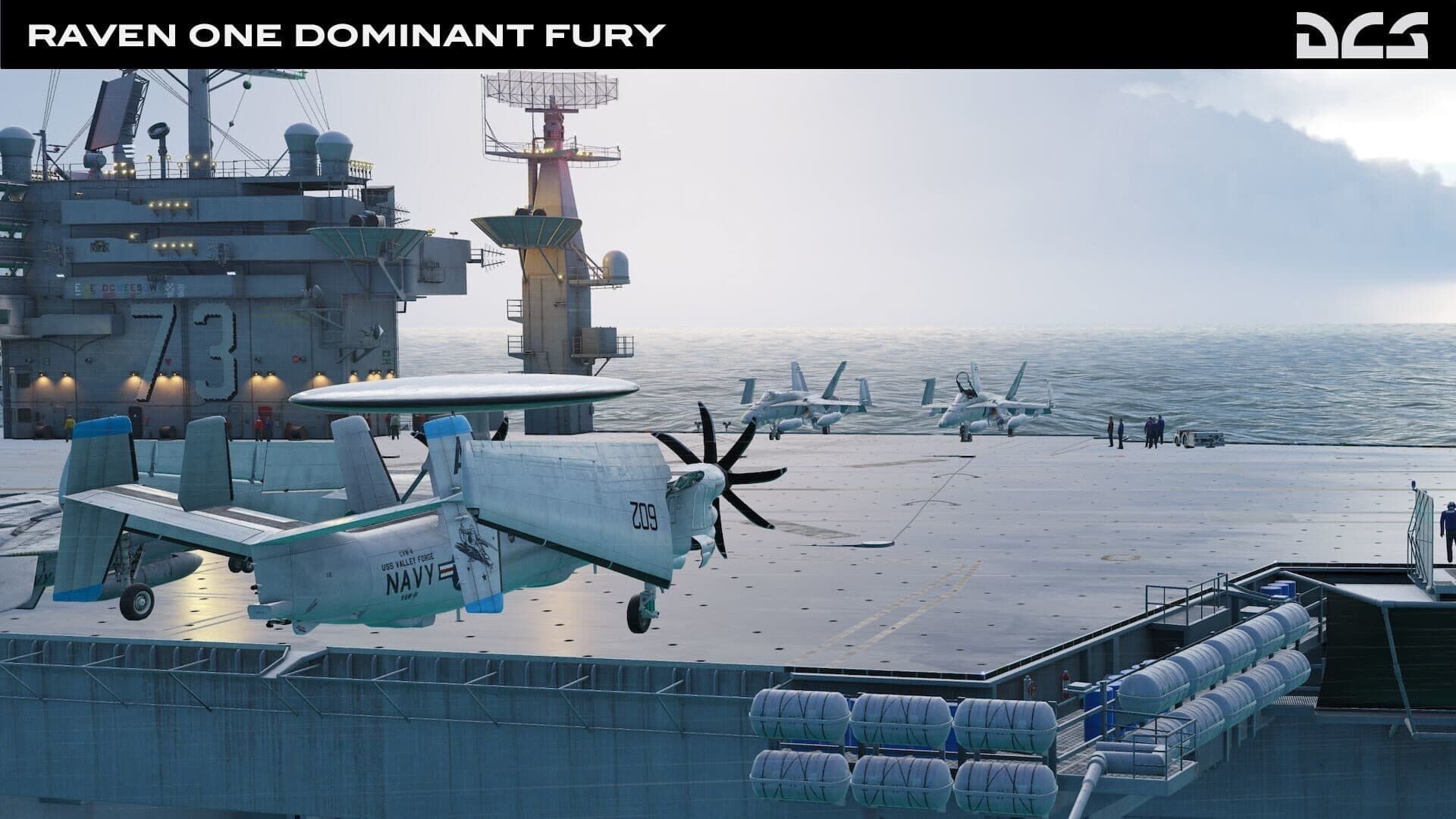 DCS World: F/A-18C Raven One: Dominant Fury Campaign by Baltic Dragon screenshot 10
